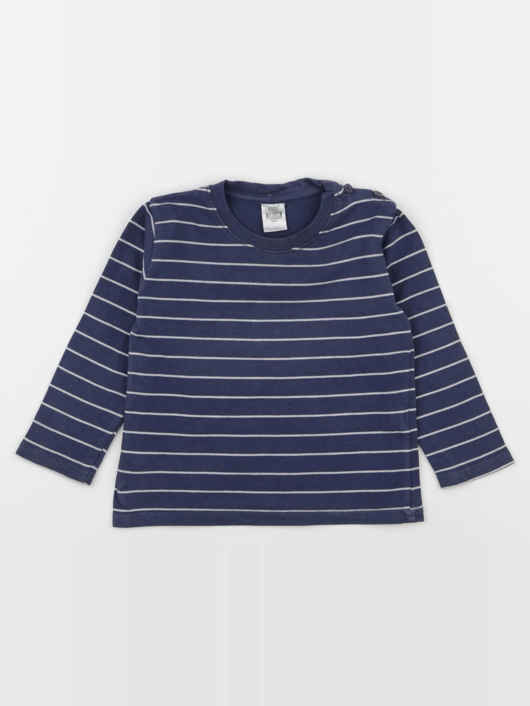 Zara - tee-shirt bleu - 12/18 mois