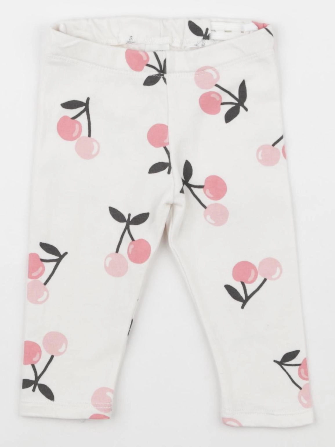 H&M - legging blanc - 3/6 mois