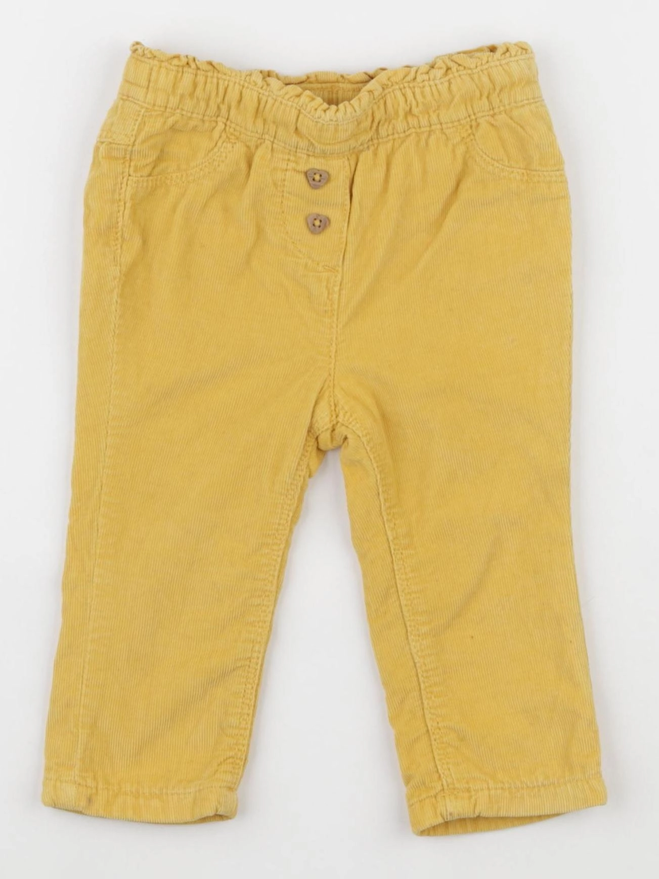 Tape à l'oeil - pantalon jaune - 6 mois