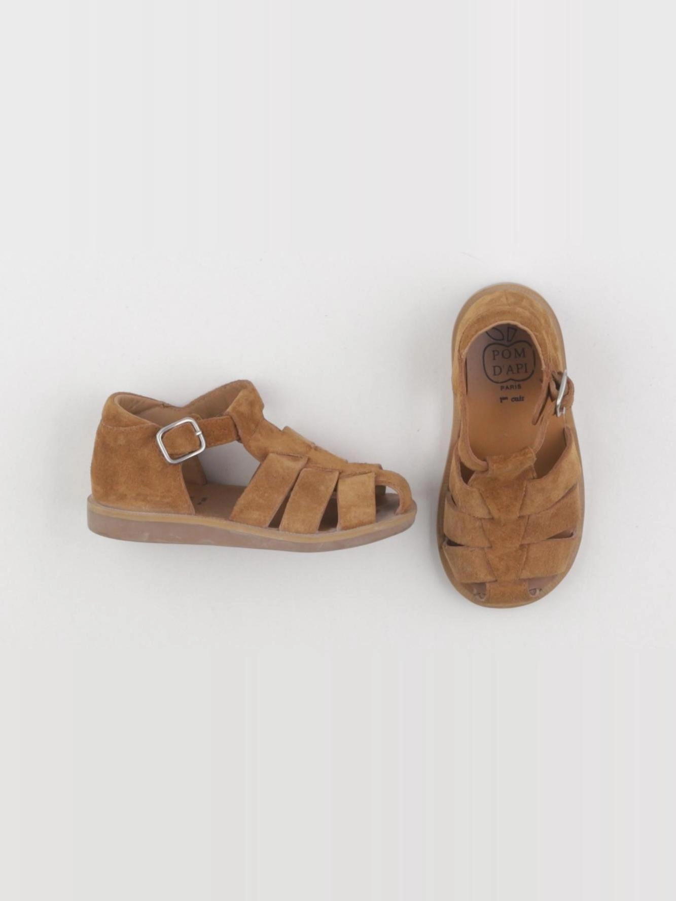 Pom d'Api - sandales marron - pointure 24