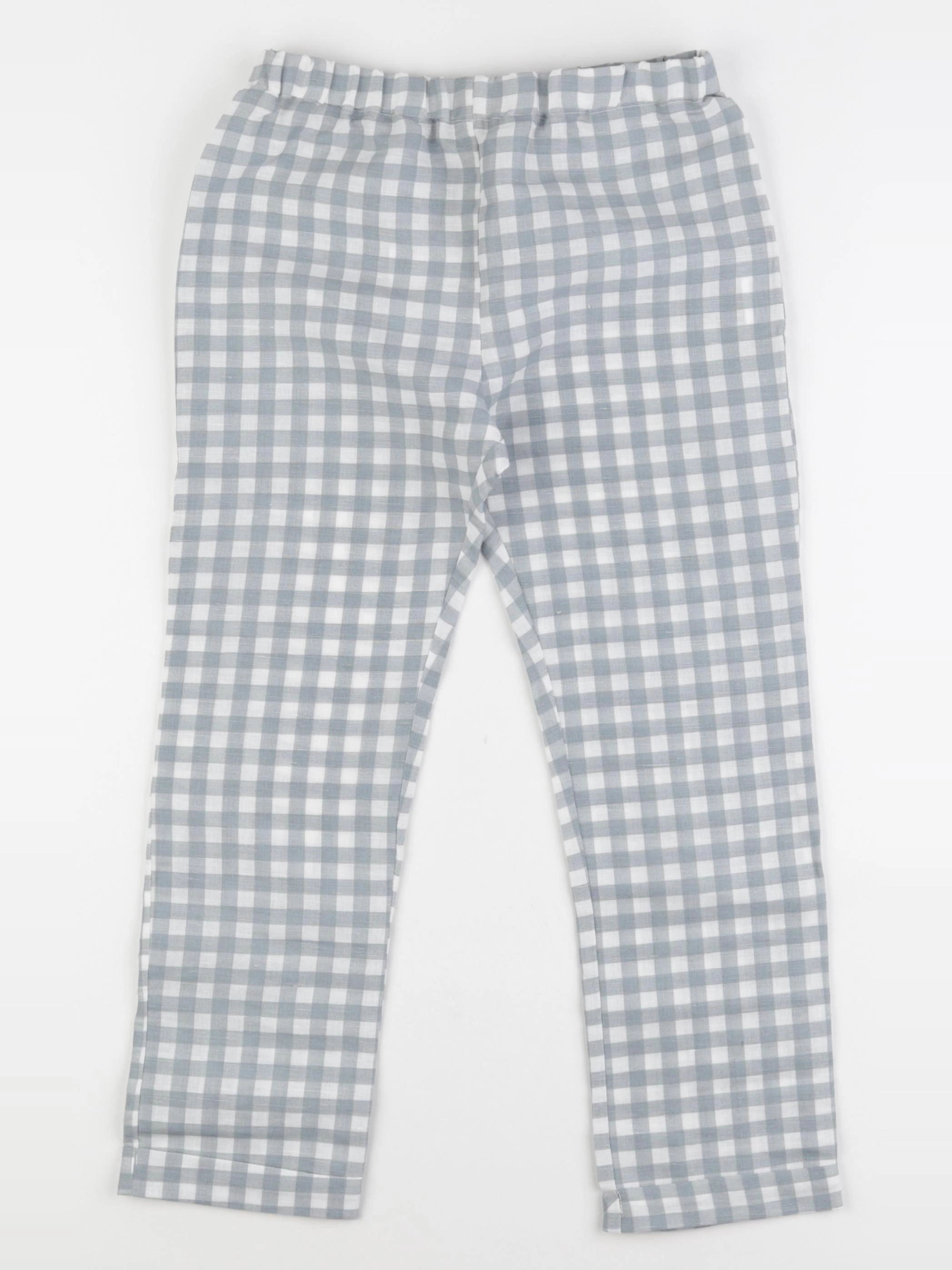 Marsou - Pantalon KILLI bleu vichy - 8 ans