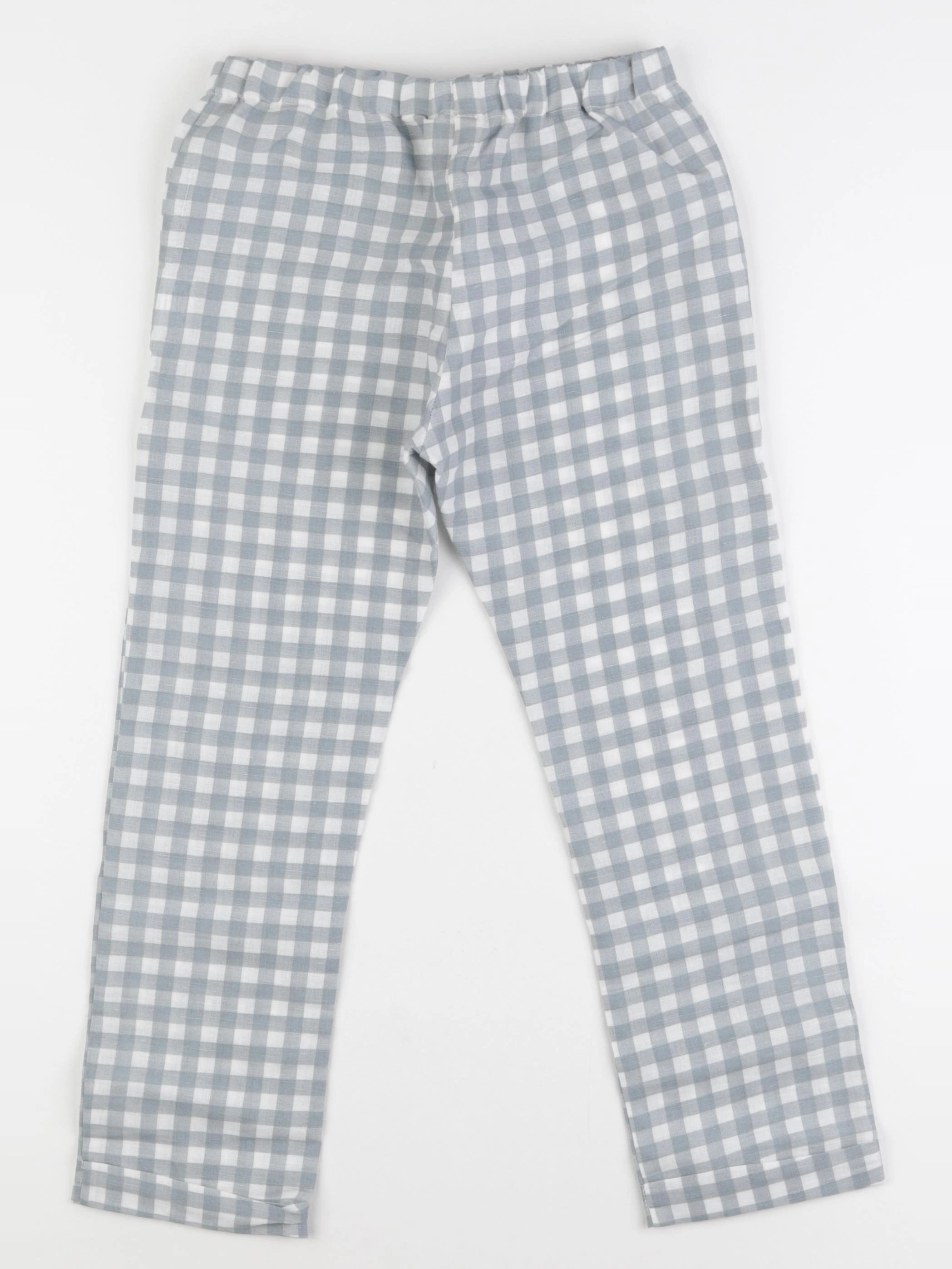 Marsou - Pantalon KILLI bleu vichy - 8 ans