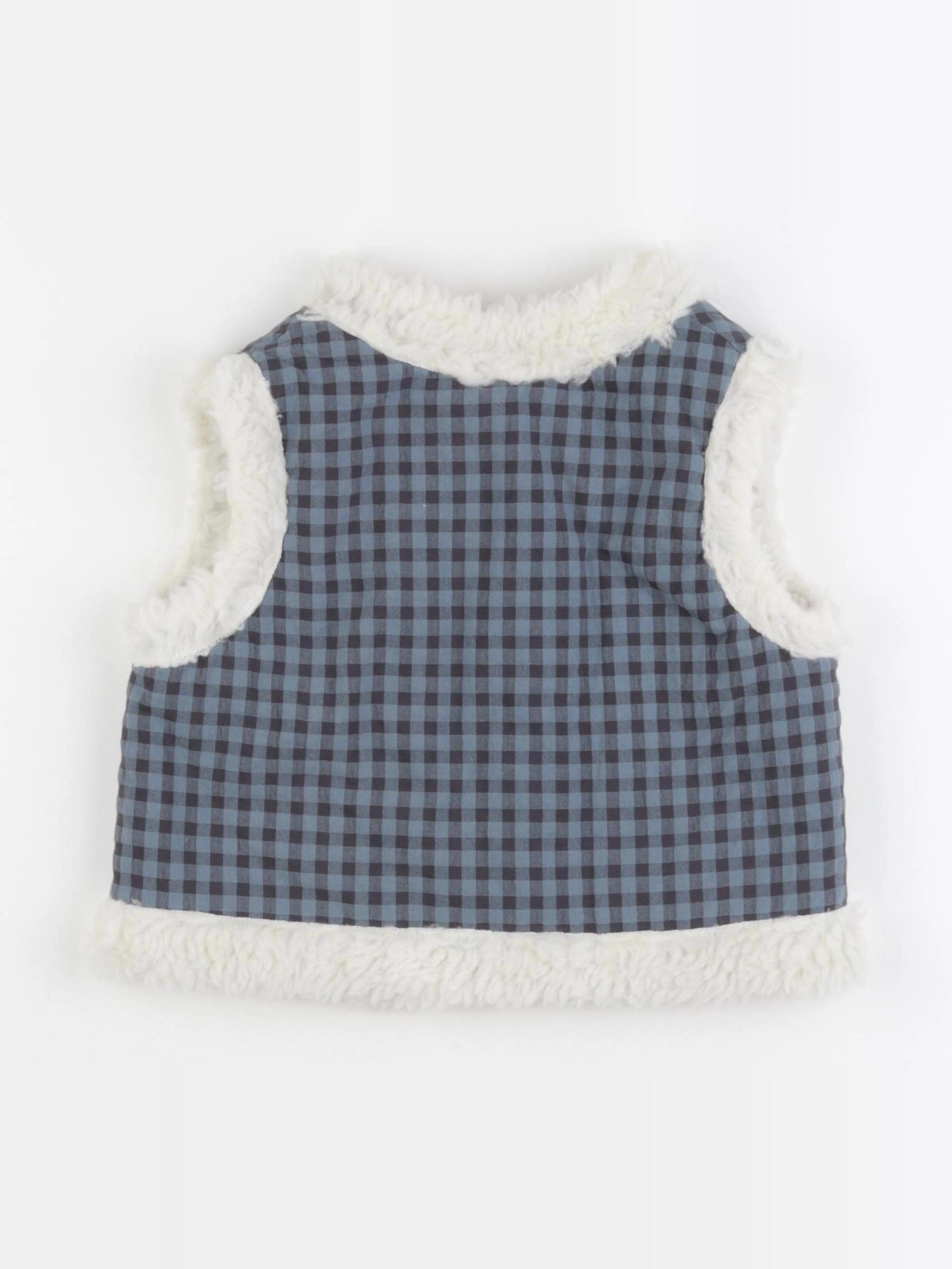 Marsou - Veste ORANDA vichy bleu - 4 ans