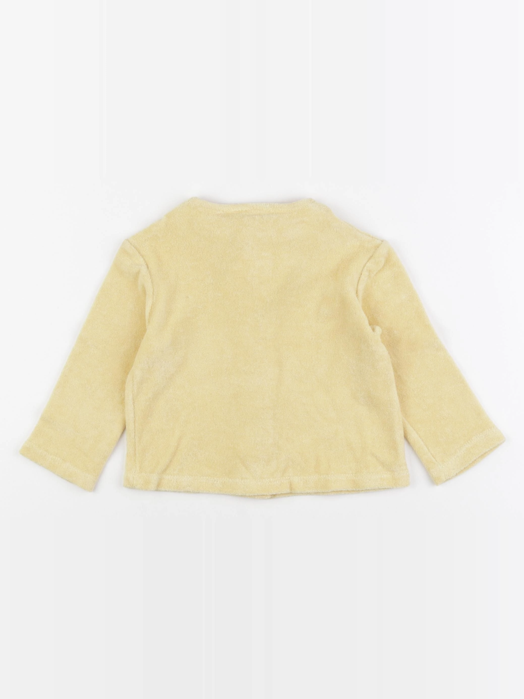 Marsou - Cardigan ZEBRA jaune - 6 mois