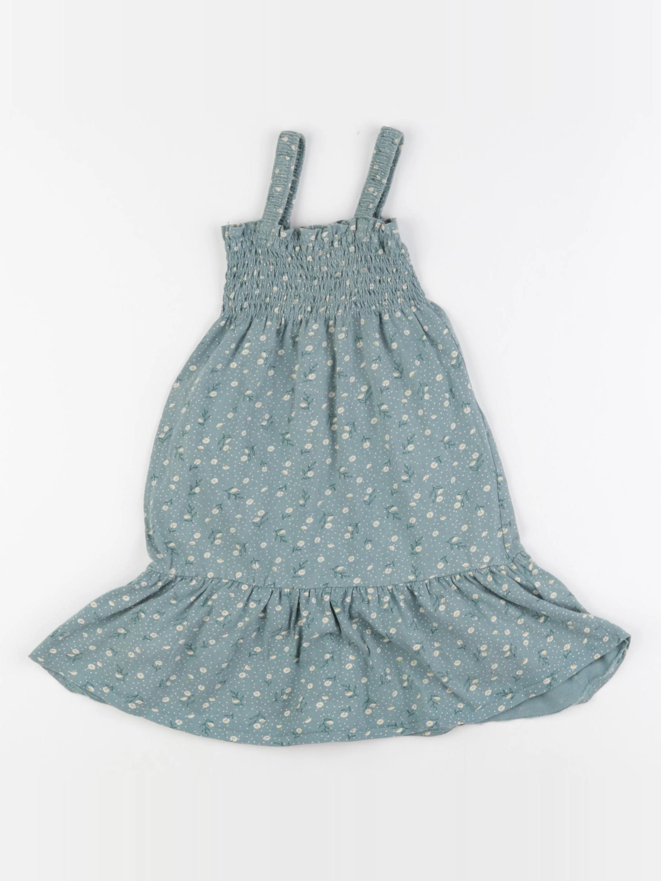 Vertbaudet - robe vert - 3 ans