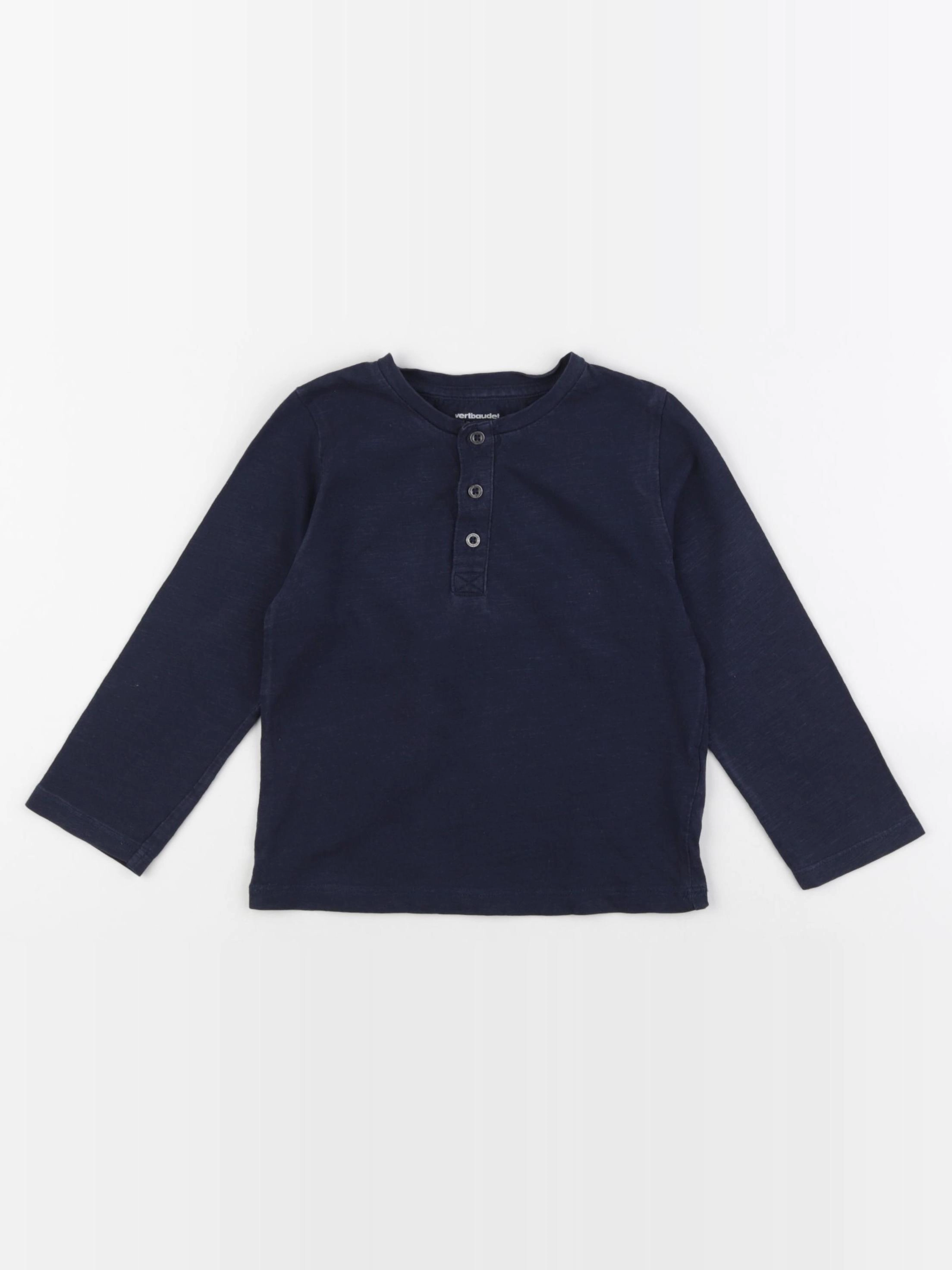 Vertbaudet - tee-shirt bleu - 24 mois