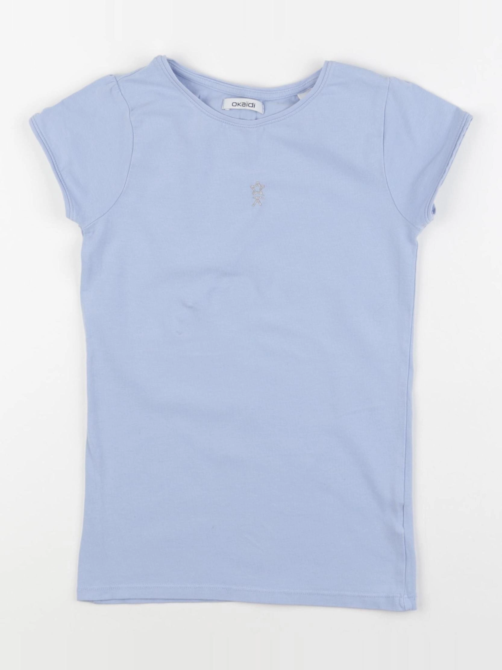 Okaidi - tee-shirt bleu - 10 ans