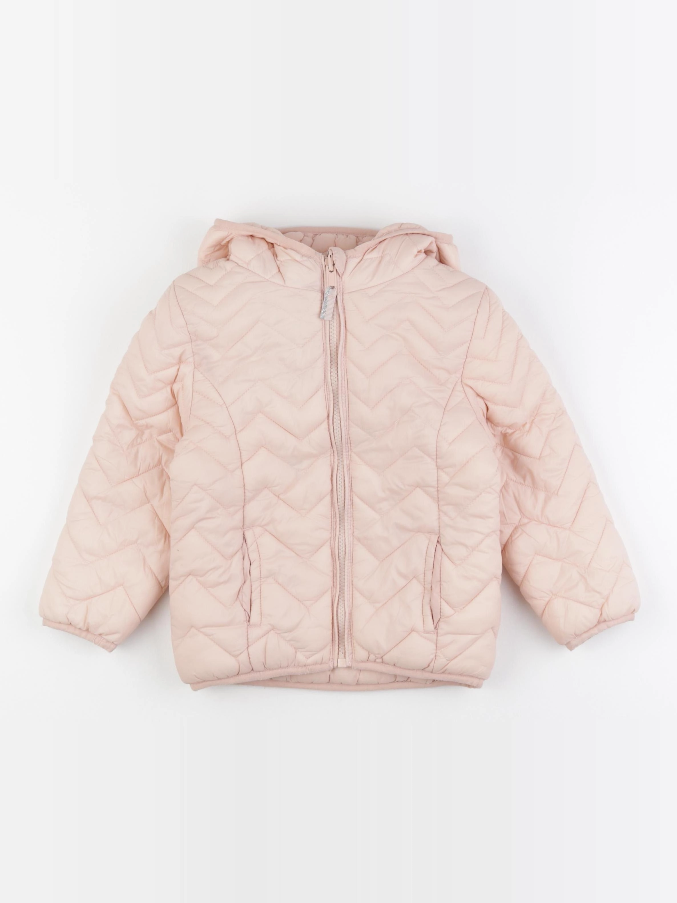 Tape à l'oeil - doudoune réversible rose - 4 ans