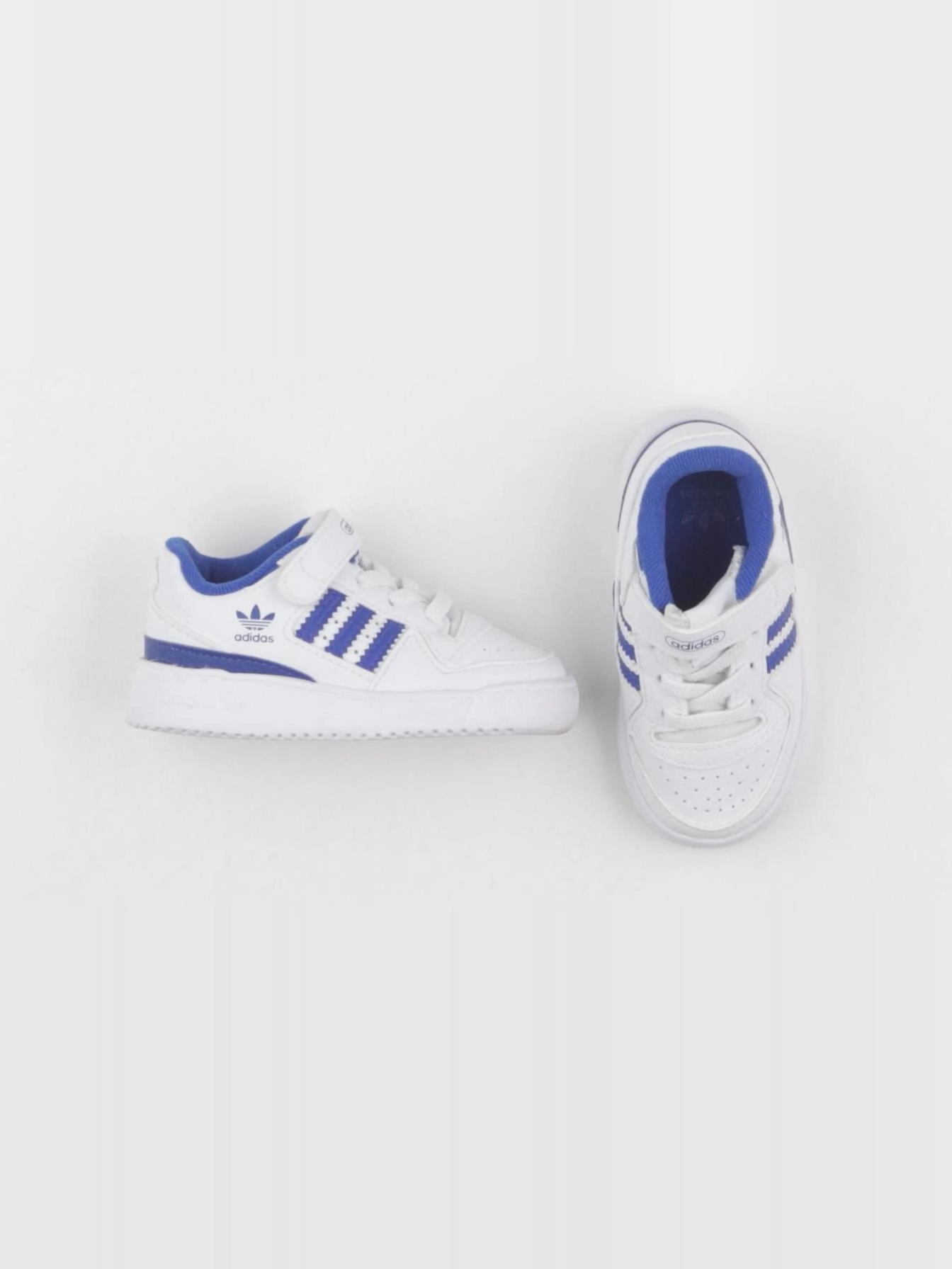 Adidas - baskets blanc, bleu - pointure 21