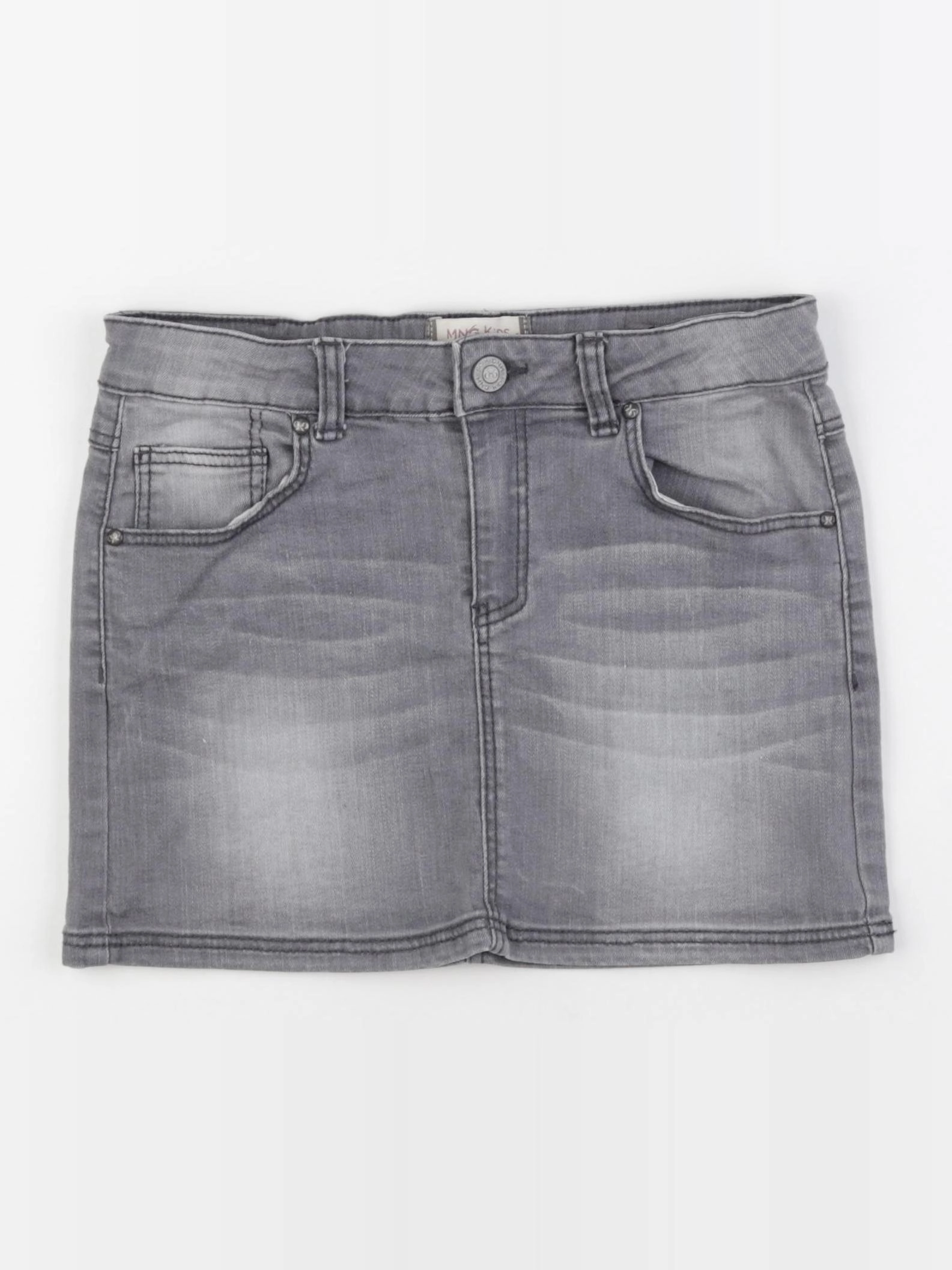 Mango - jupe gris - 9/10 ans
