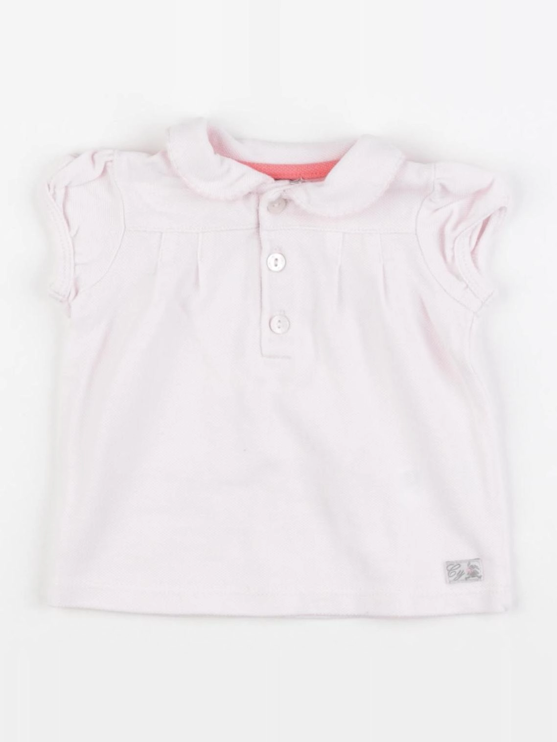 Cyrillus - tee-shirt rose - 6 mois