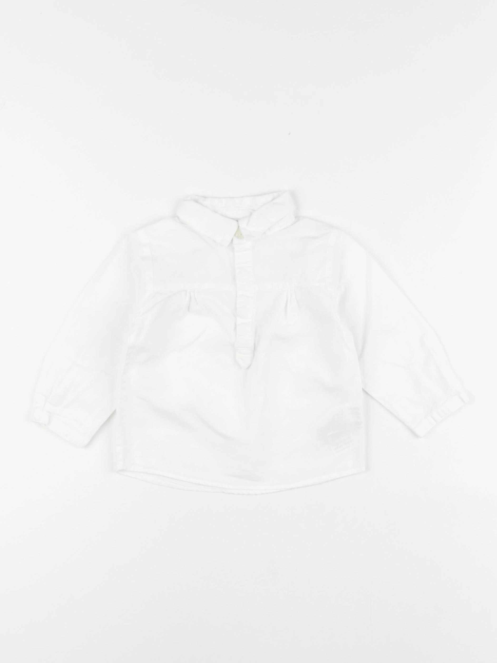 Jacadi - blouse blanc - 12 mois