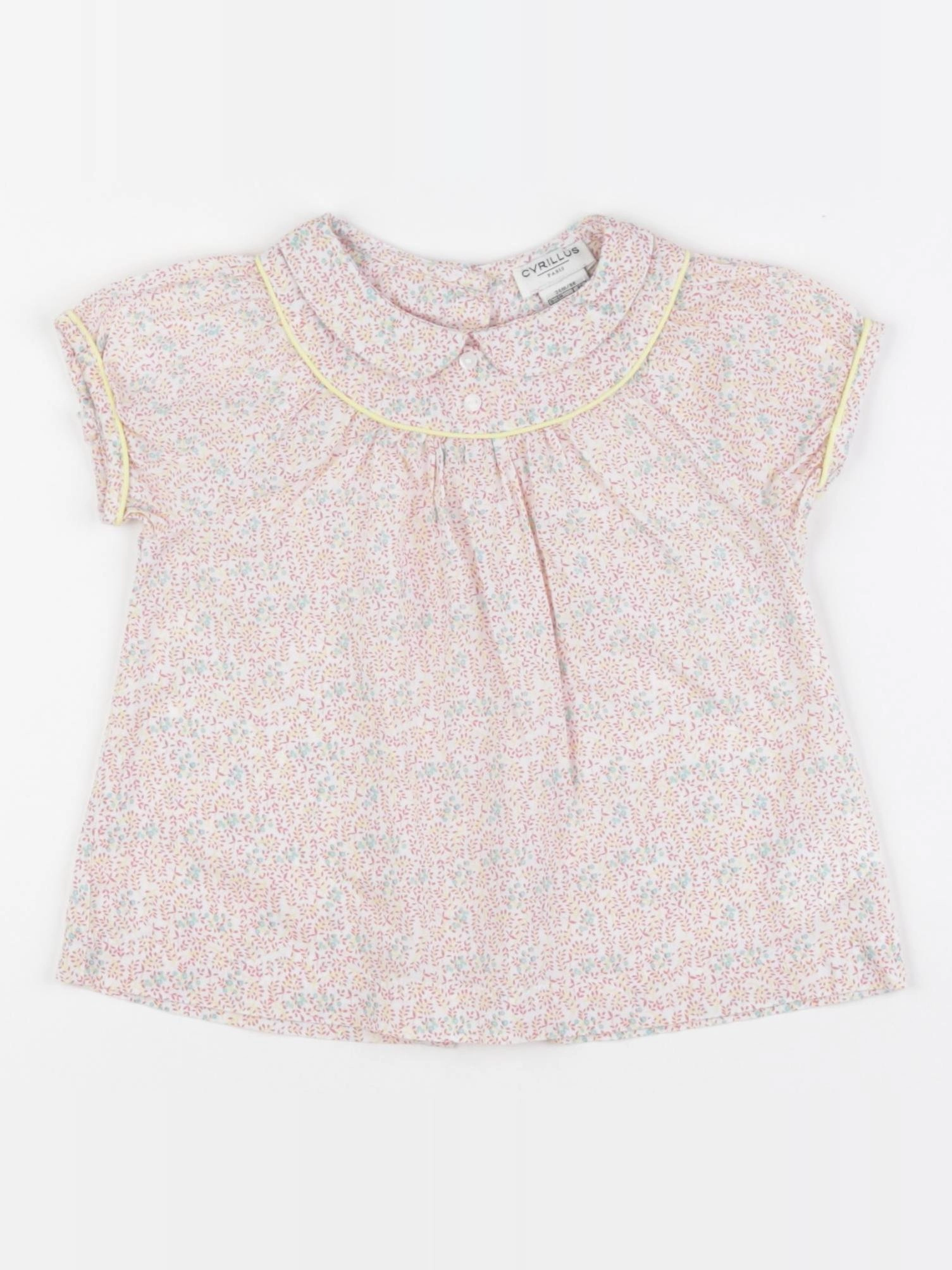 Cyrillus - blouse multicolore - 24 mois
