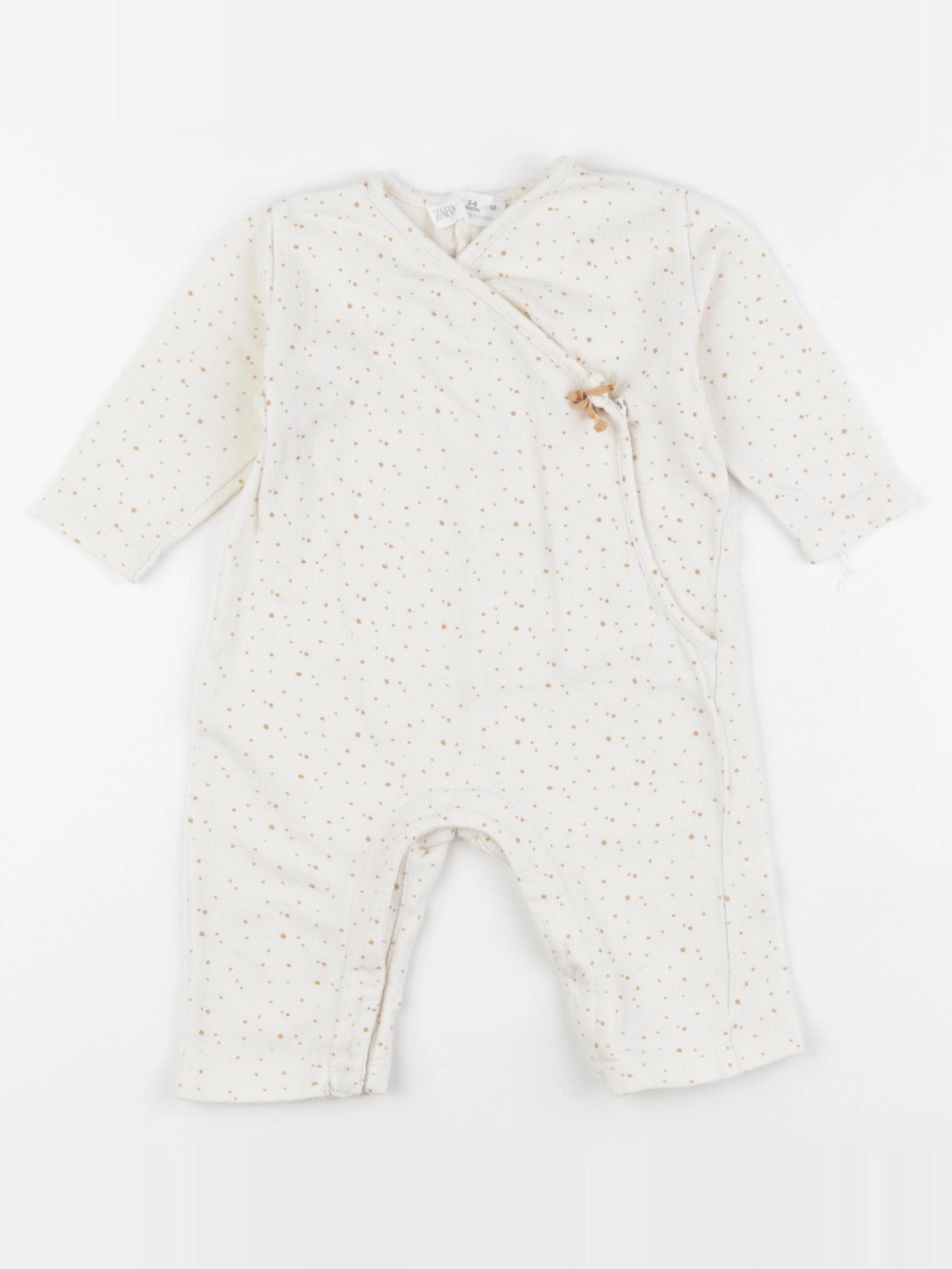 Zara - combinaison blanc - 3/6 mois