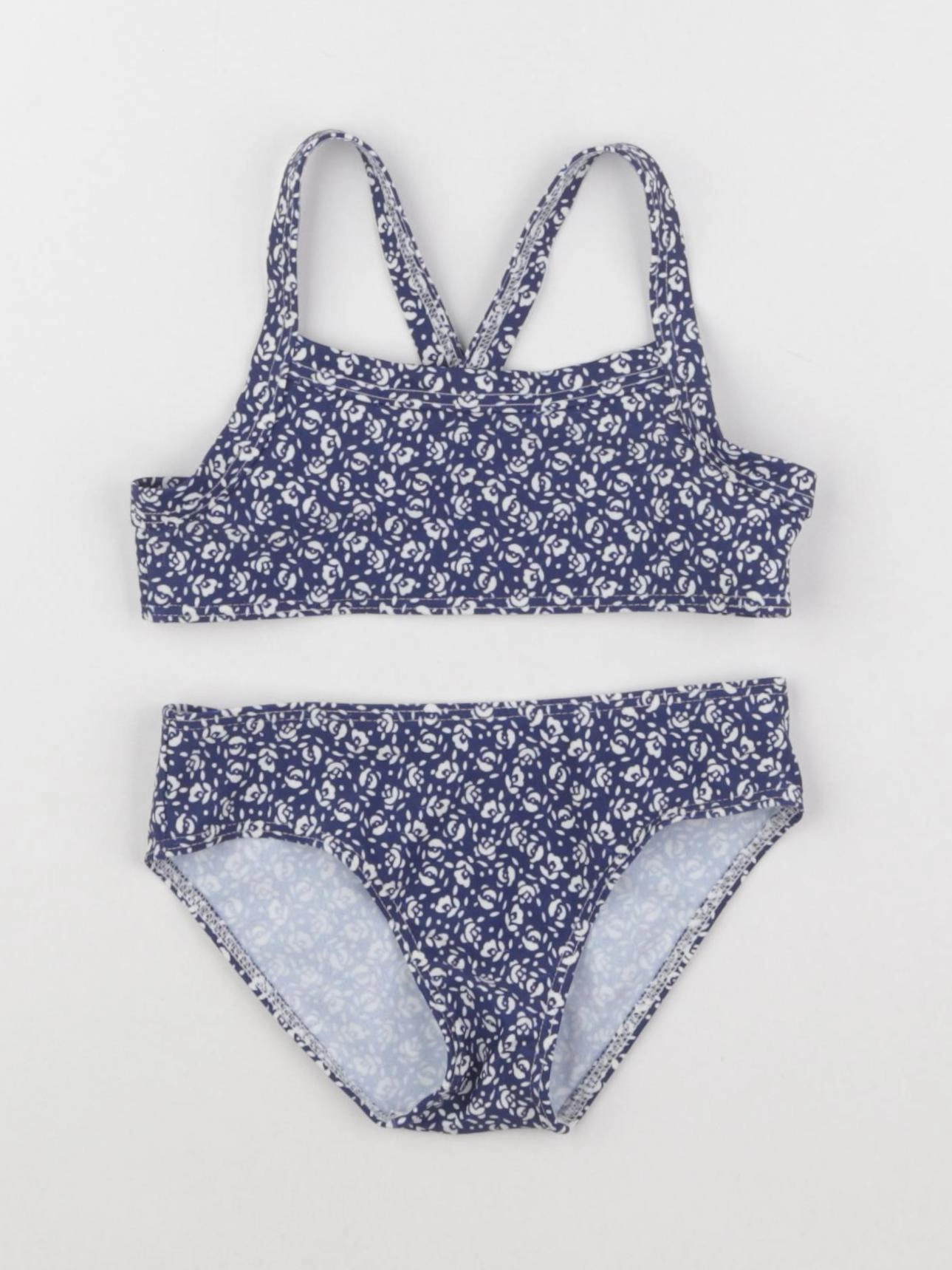 Petit Bateau - maillot de bain bleu - 3 ans