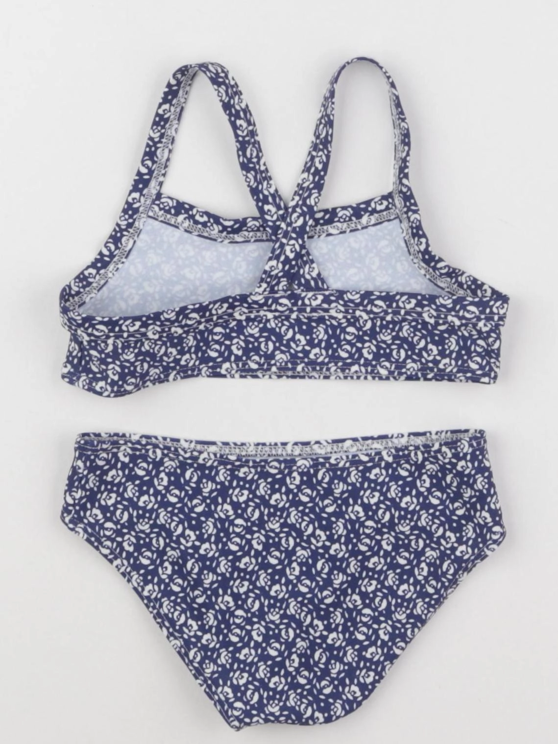 Petit Bateau - maillot de bain bleu - 3 ans