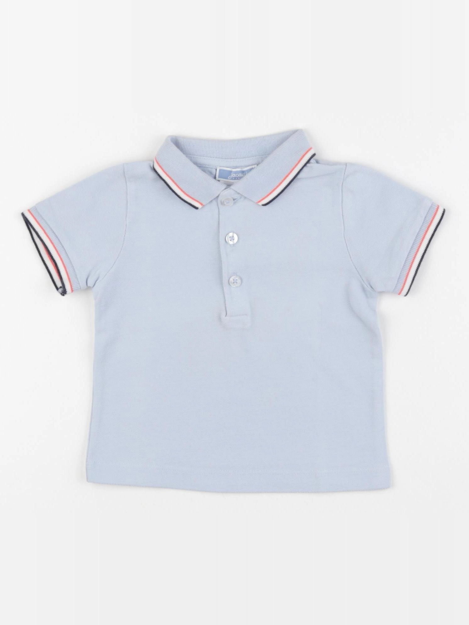 Jacadi - polo bleu - 12 mois