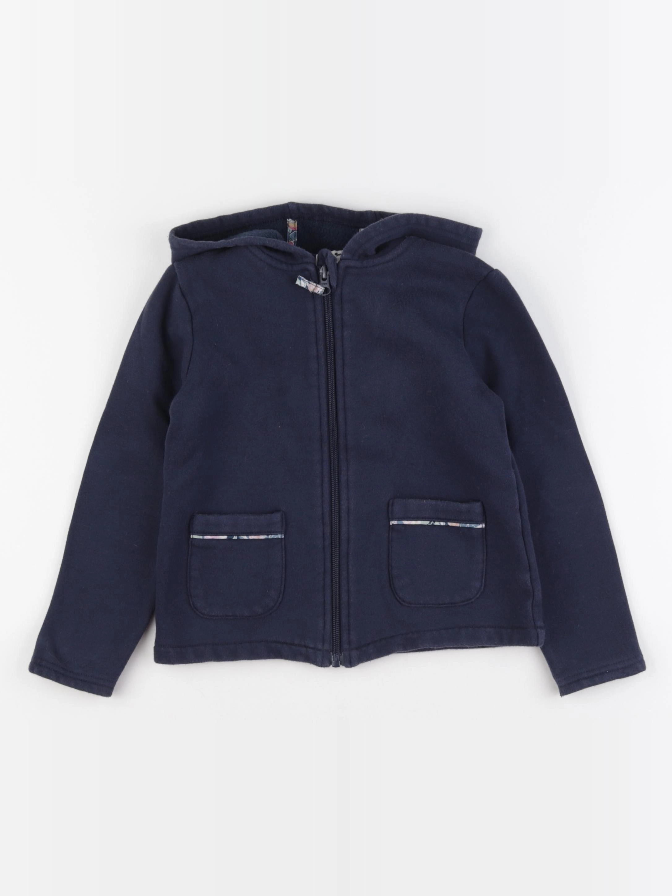 Cyrillus - sweat bleu - 6 ans