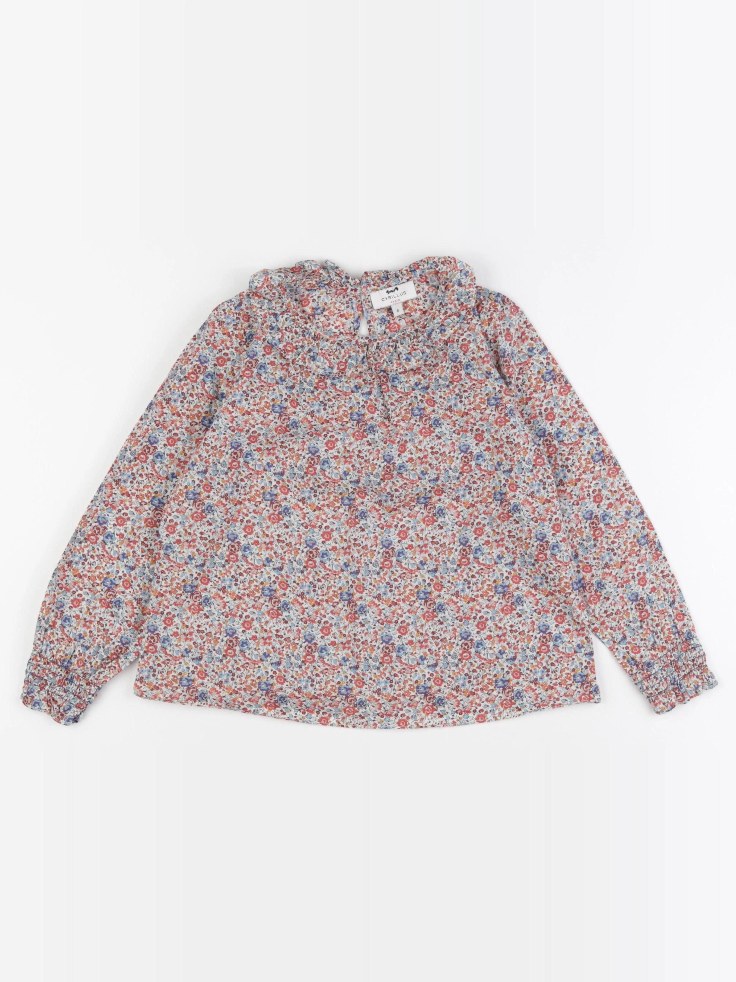Cyrillus - blouse multicolore - 6 ans