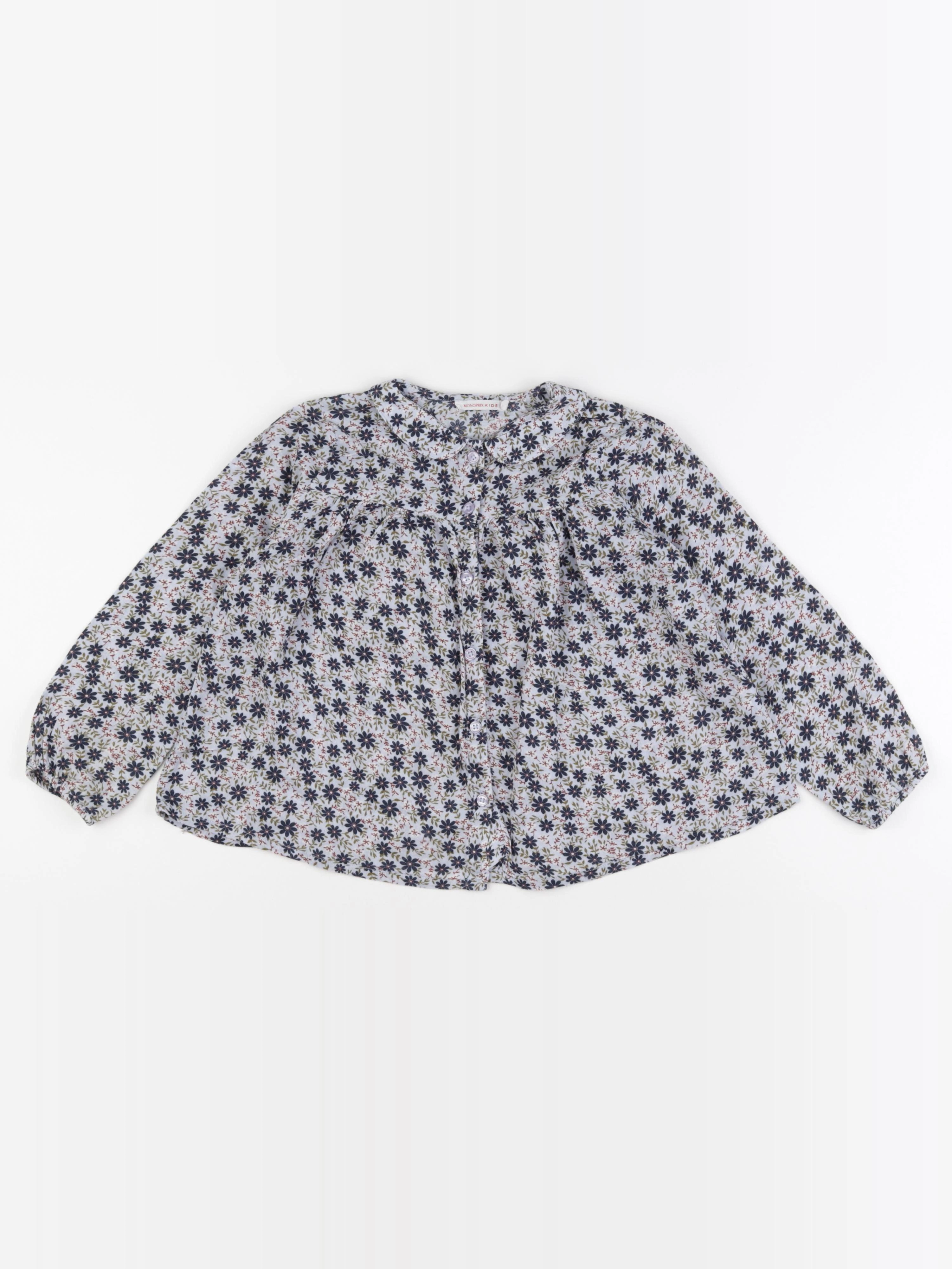 Monoprix - blouse multicolore - 6 ans