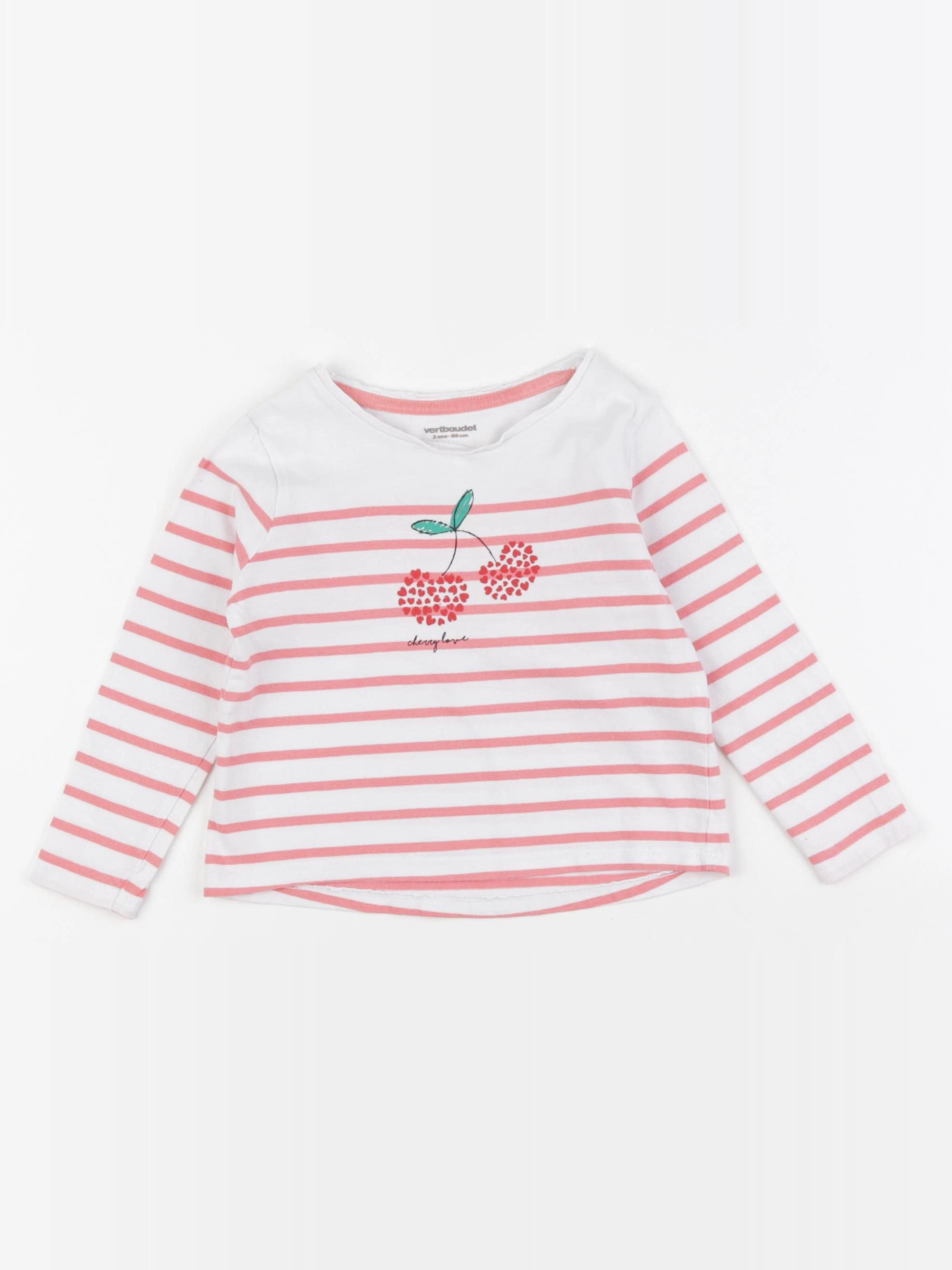 Vertbaudet - tee-shirt multicolore - 2 ans