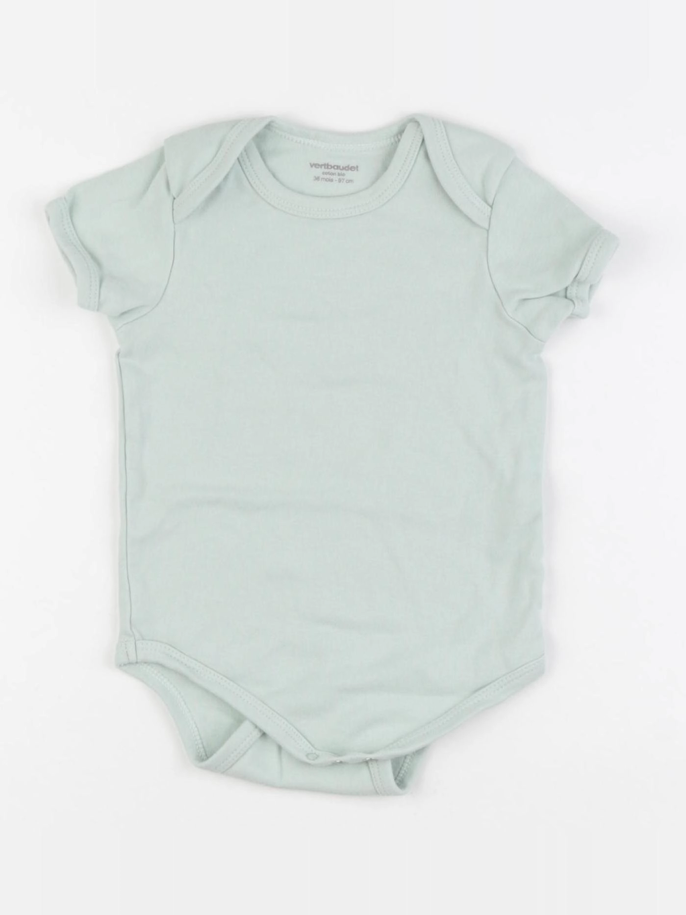 Vertbaudet - body vert - 36 mois