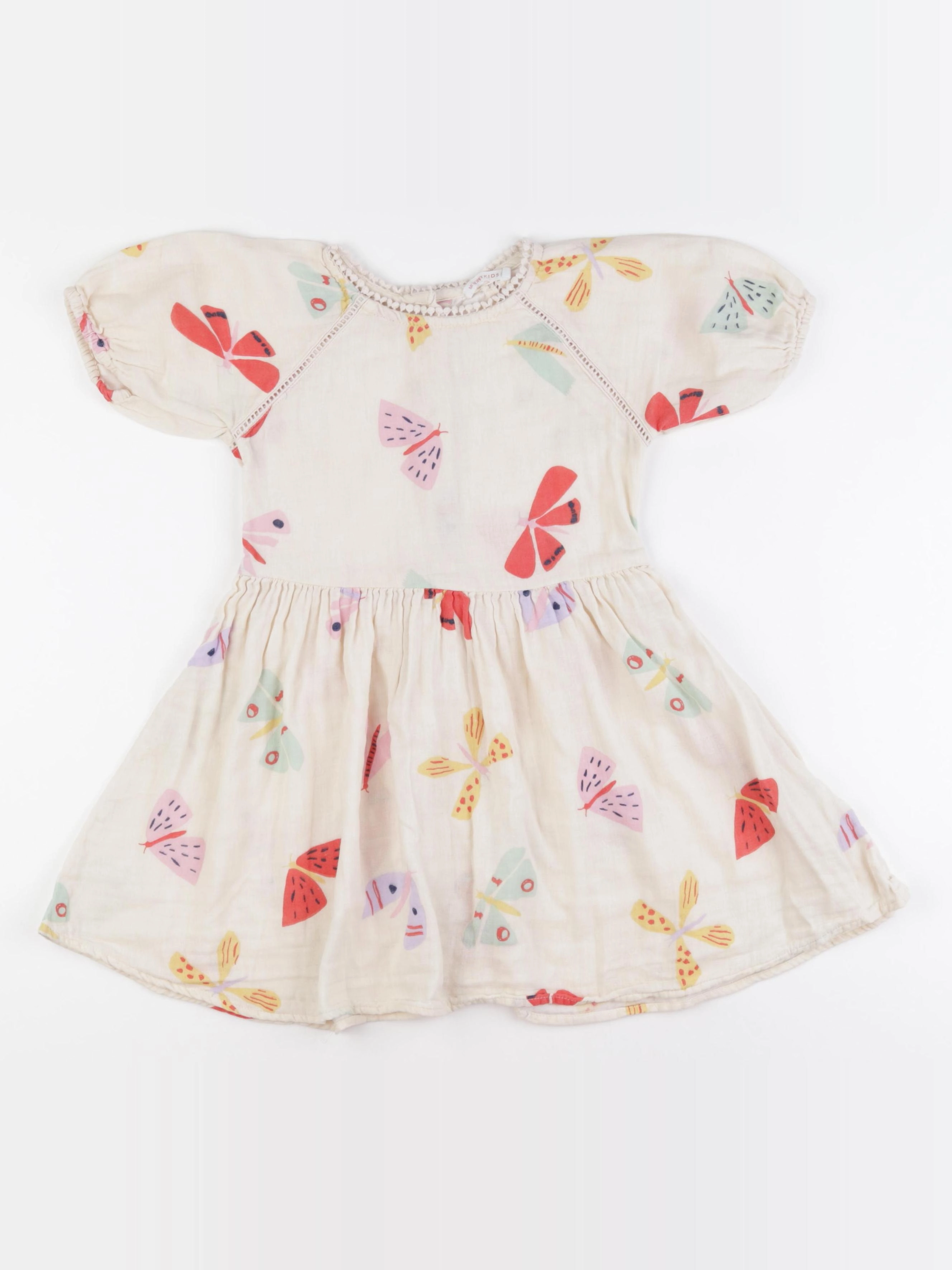 Monoprix - robe multicolore - 6 ans