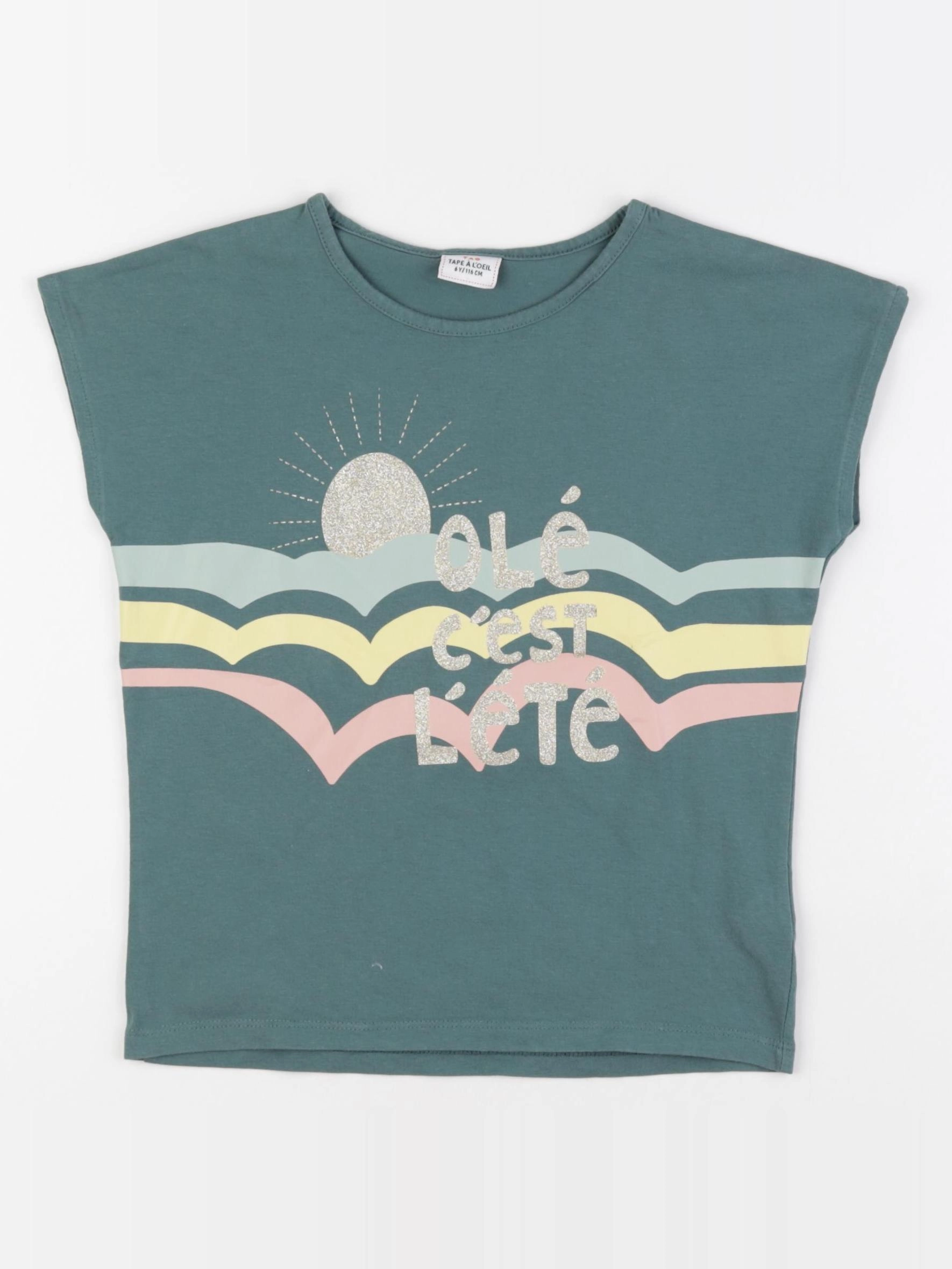 Tape à l'oeil - tee-shirt multicolore - 6 ans