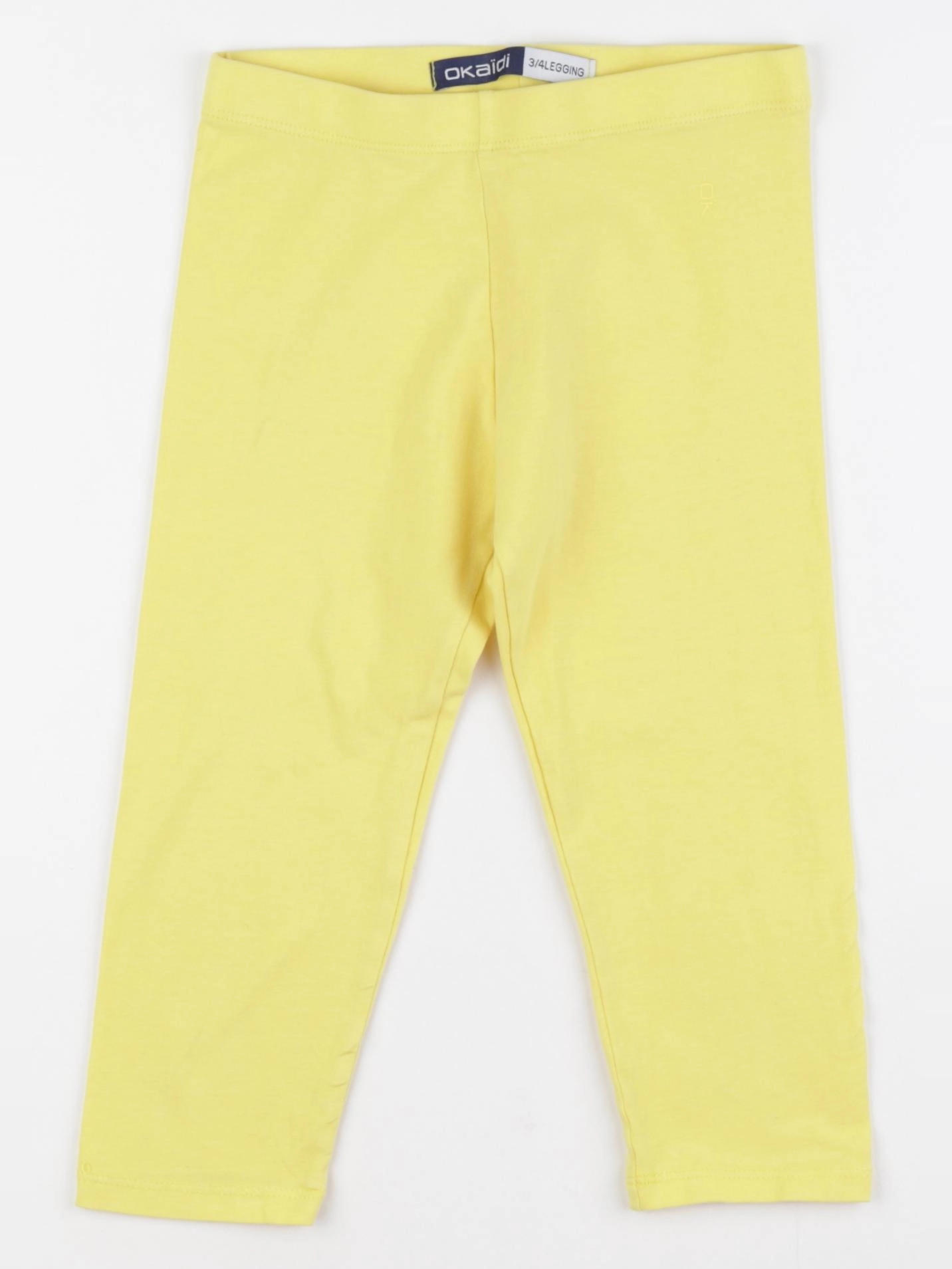 Okaidi - legging court jaune - 7 ans