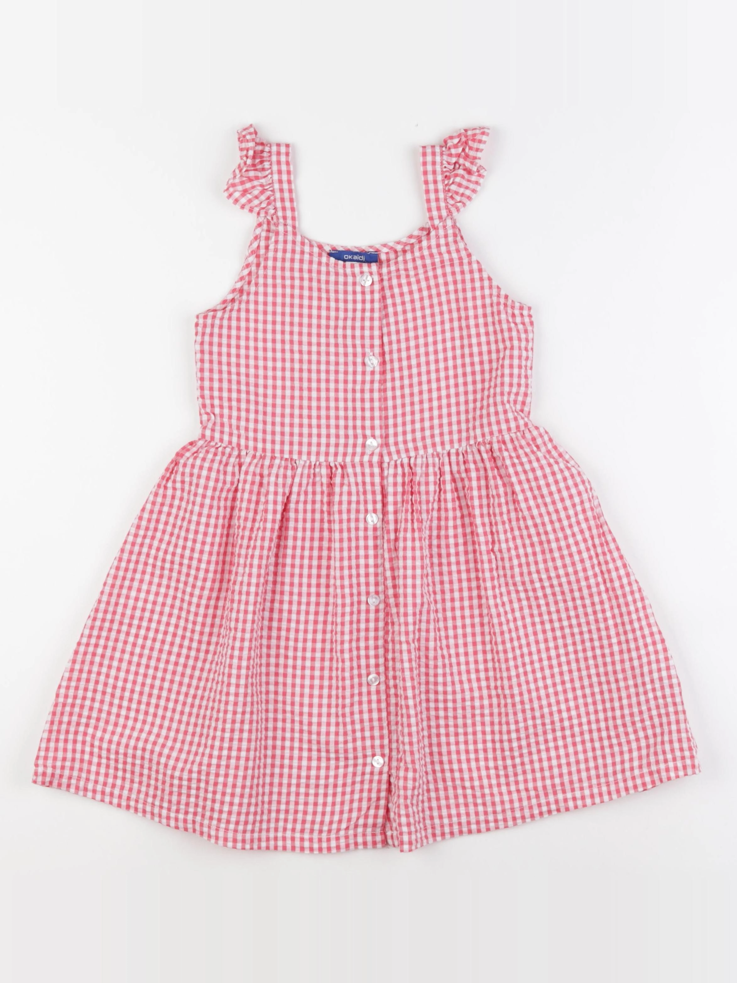 Okaidi - robe rouge - 6 ans