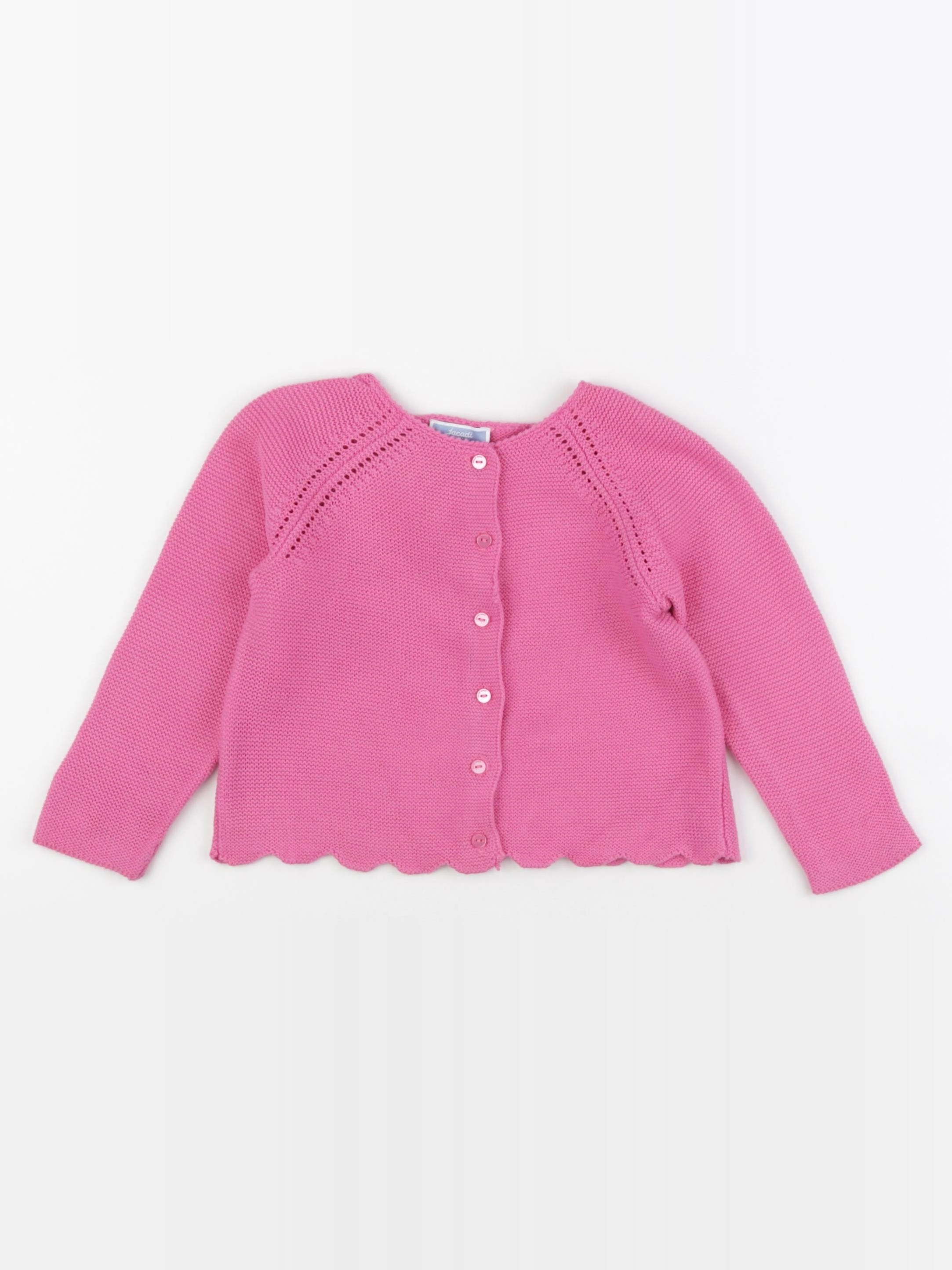 Jacadi - gilet rose - 24 mois
