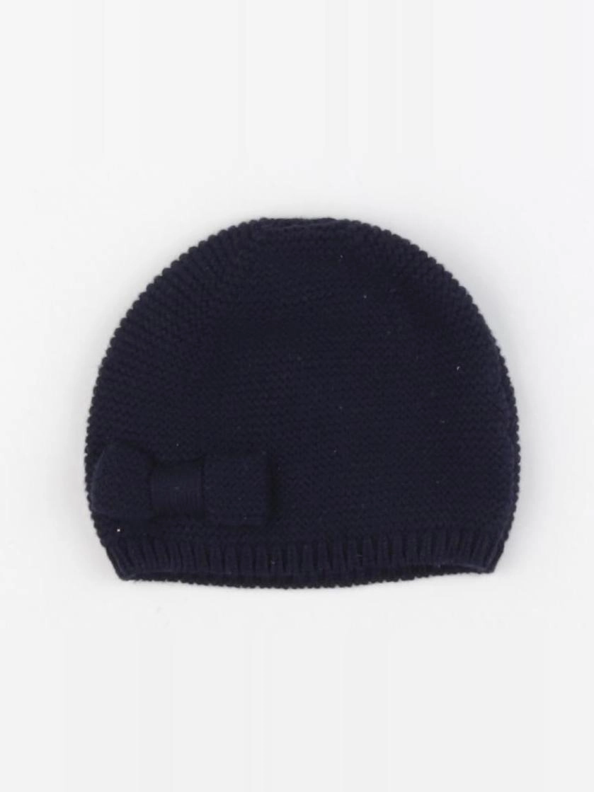 Jacadi - bonnet bleu - 12 mois