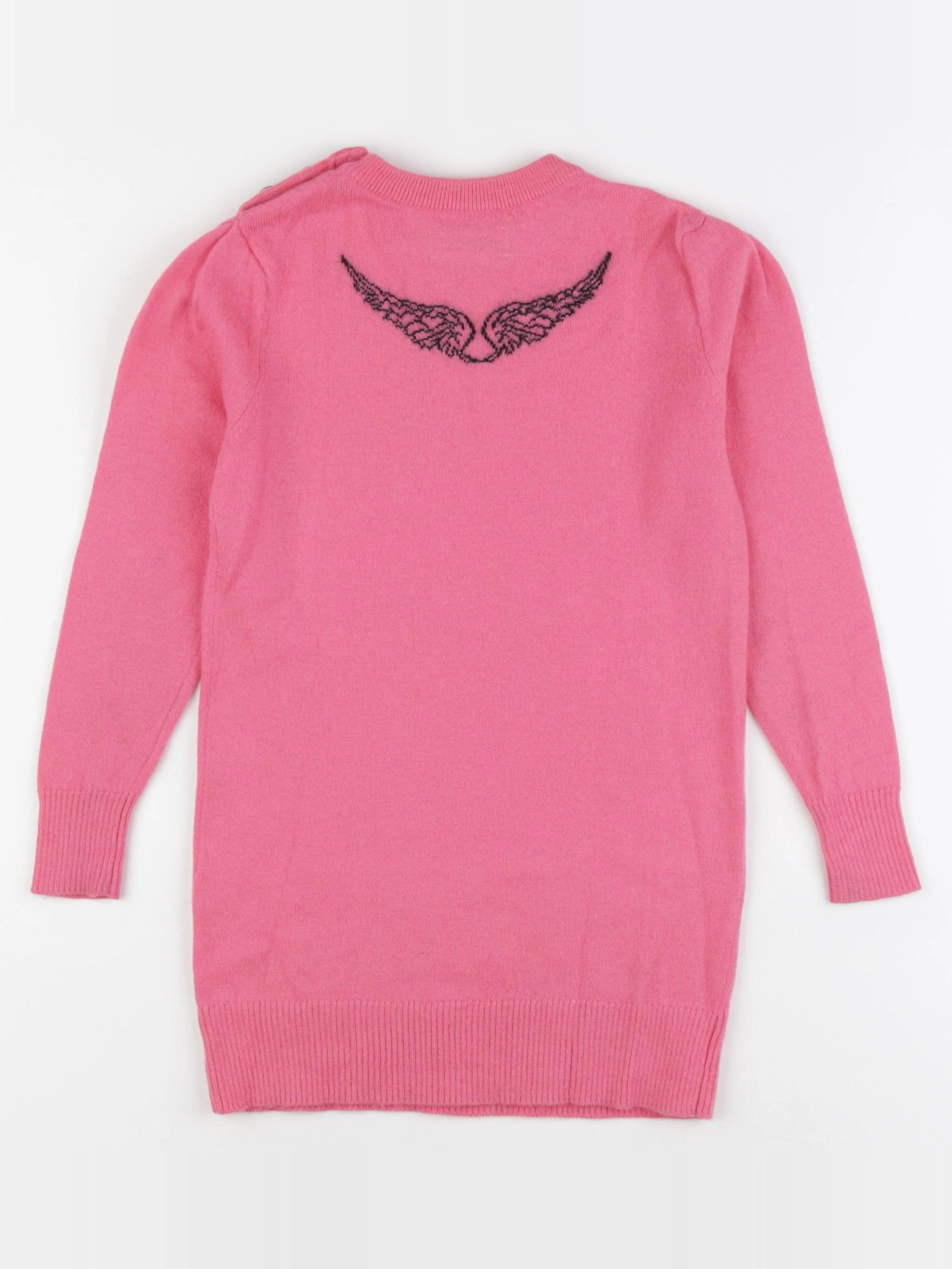 Zadig & Voltaire - robe rose - 6 ans