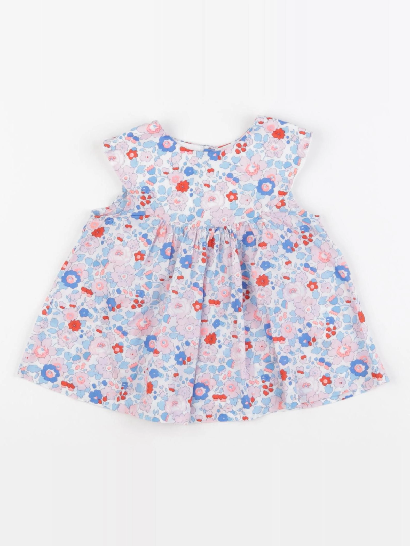 Jacadi - blouse liberty multicolore - 18 mois