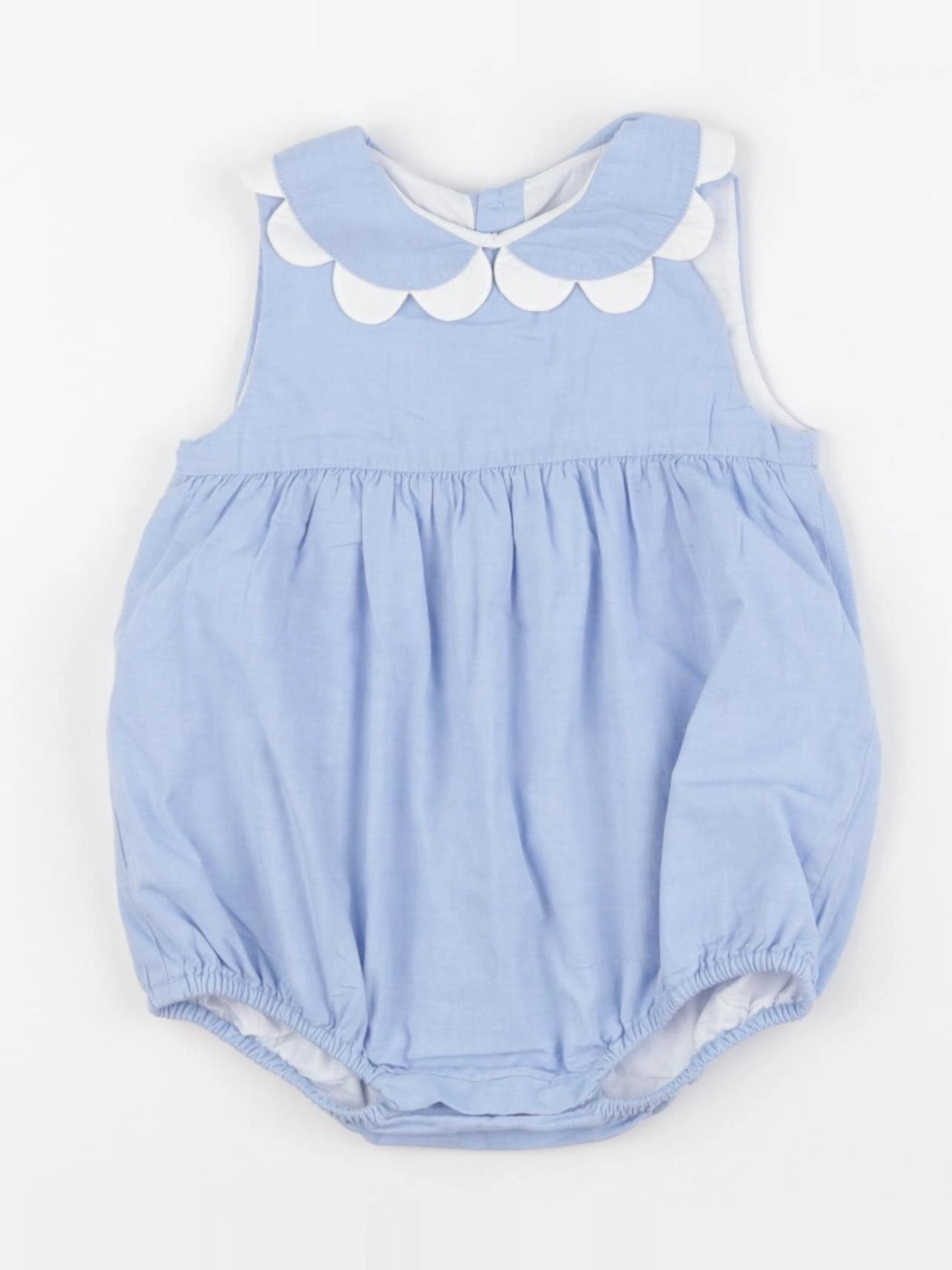 Jacadi - combinaison bleu - 6 mois