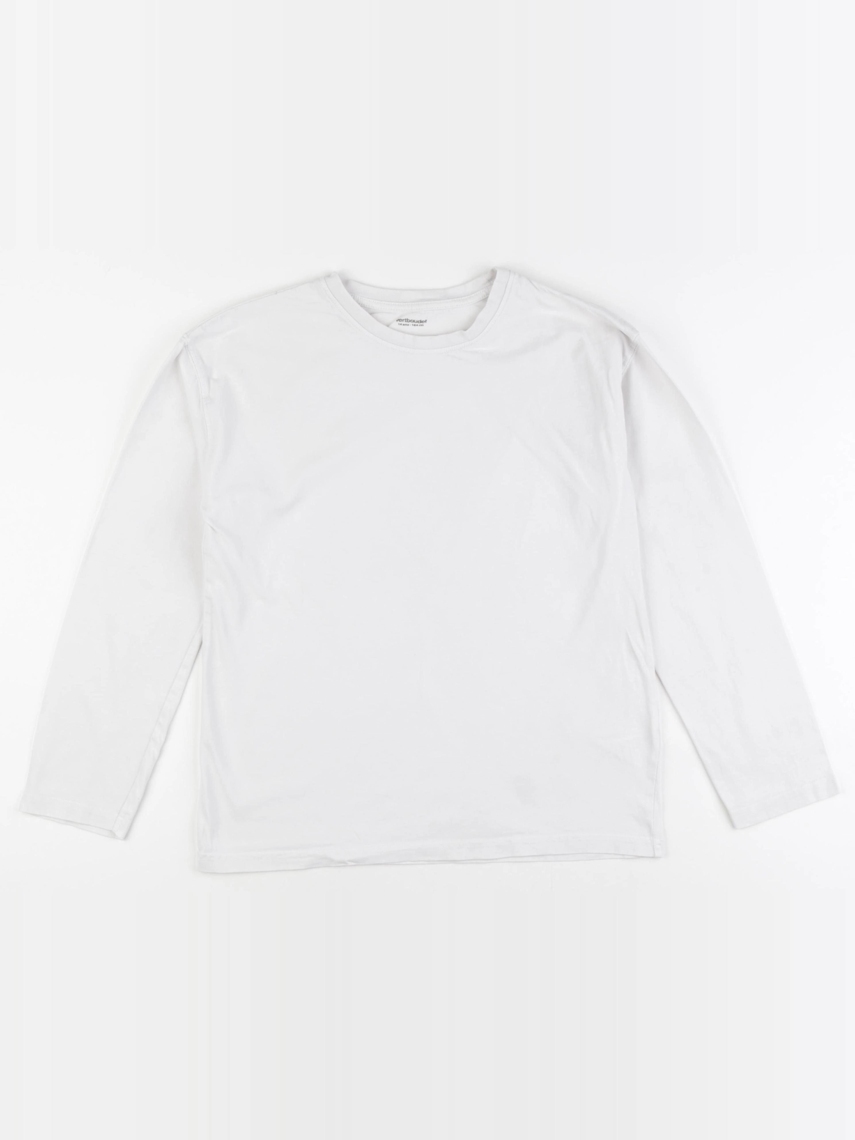 Vertbaudet - tee-shirt blanc - 14 ans