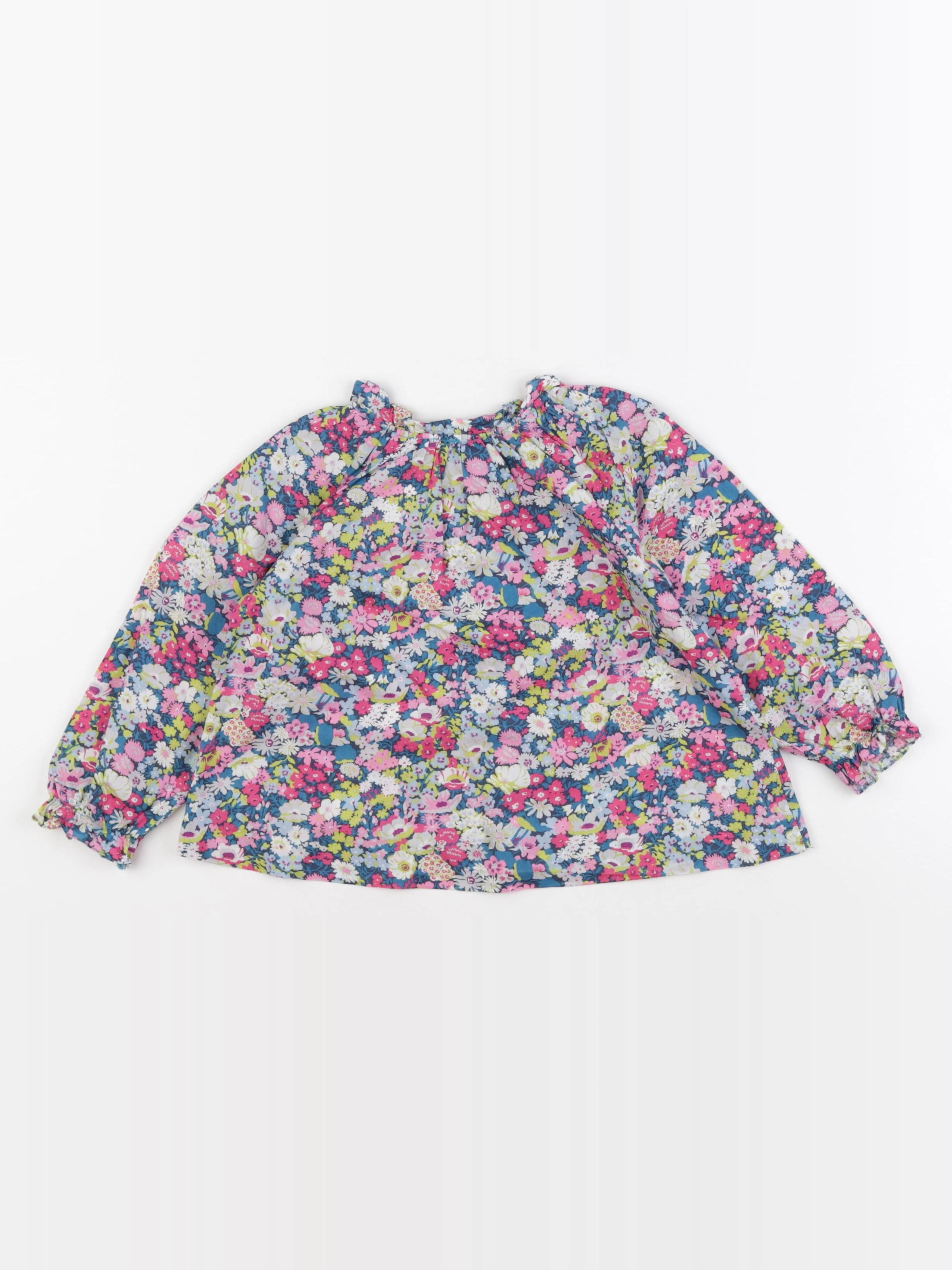 Jacadi - blouse liberty multicolore - 36 mois
