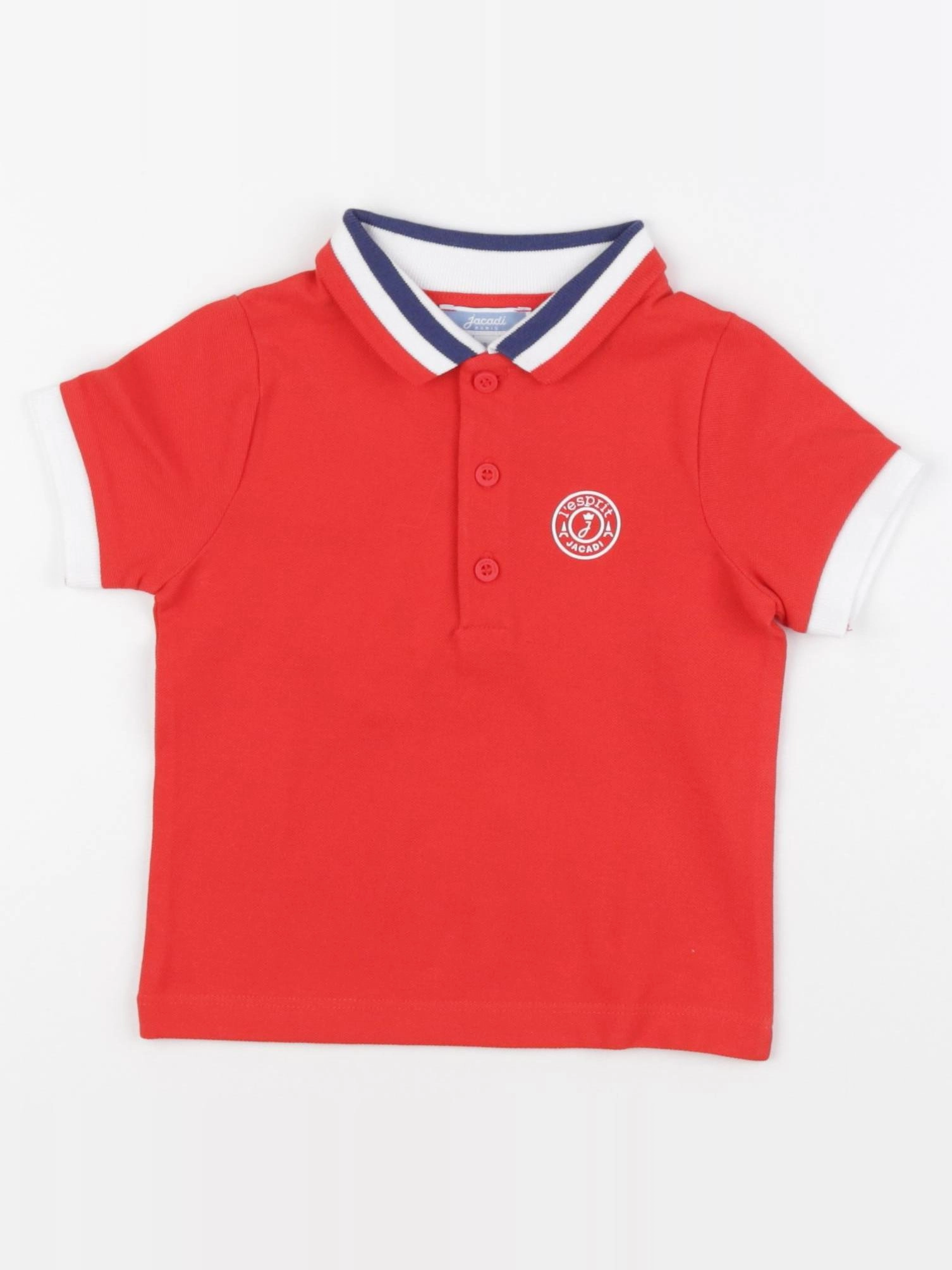 Jacadi - polo rouge - 18 mois