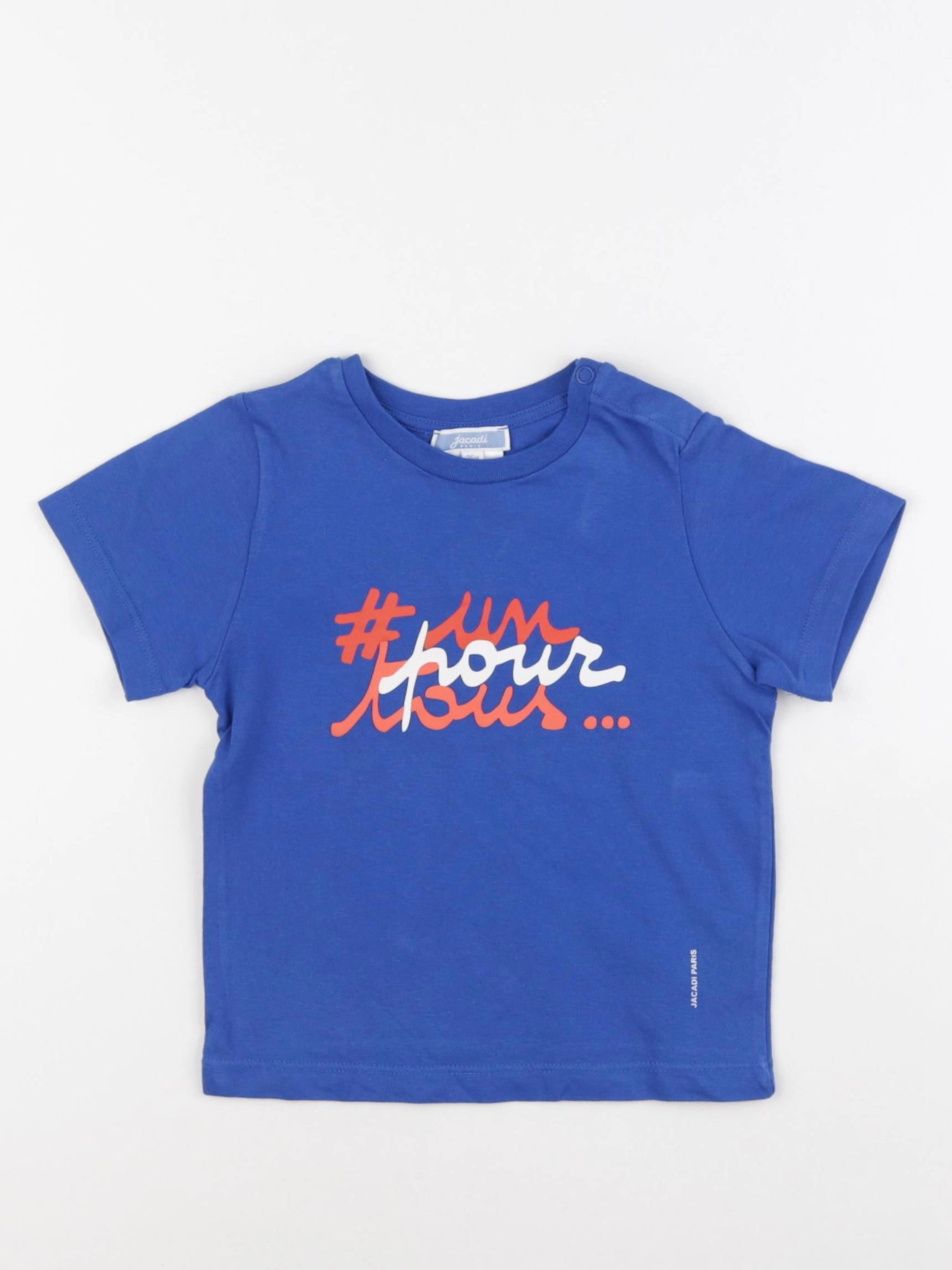 Jacadi - tee-shirt bleu - 36 mois