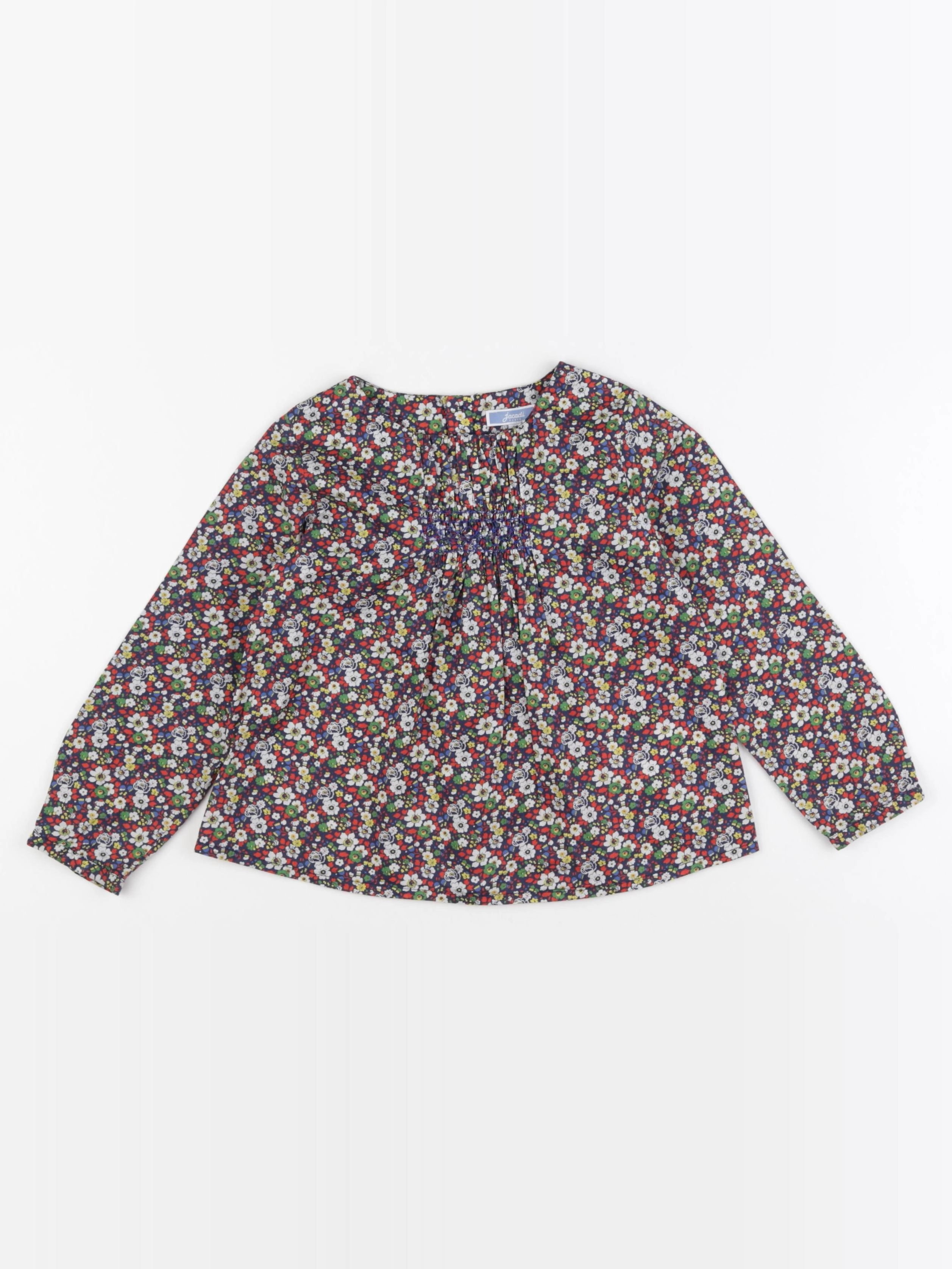 Jacadi - blouse liberty multicolore - 4 ans