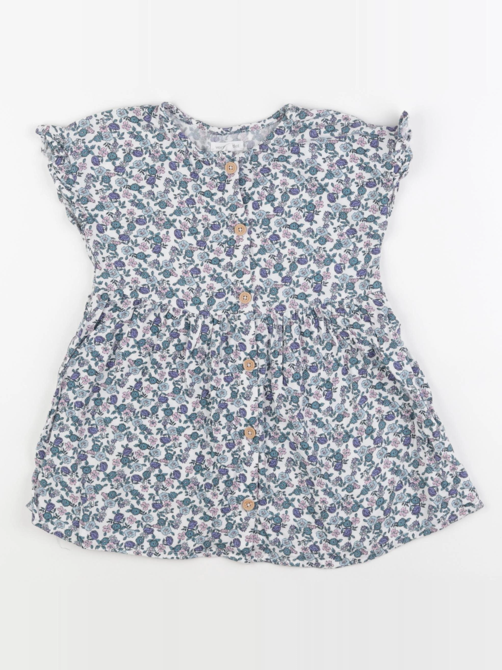 Vertbaudet - robe multicolore - 3 ans
