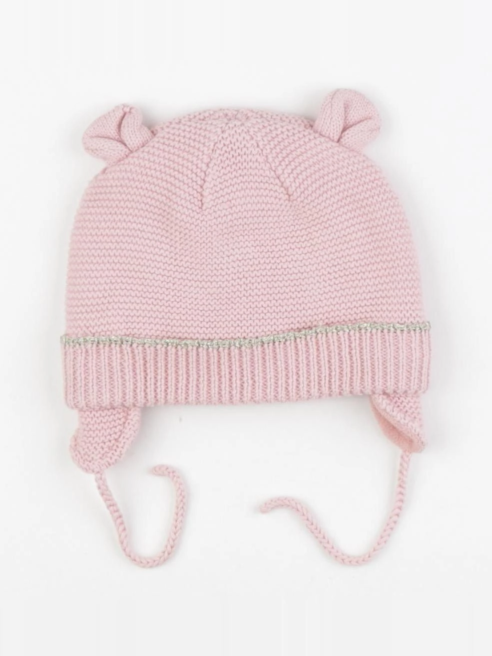 Vertbaudet - bonnet rose - 12/18 mois
