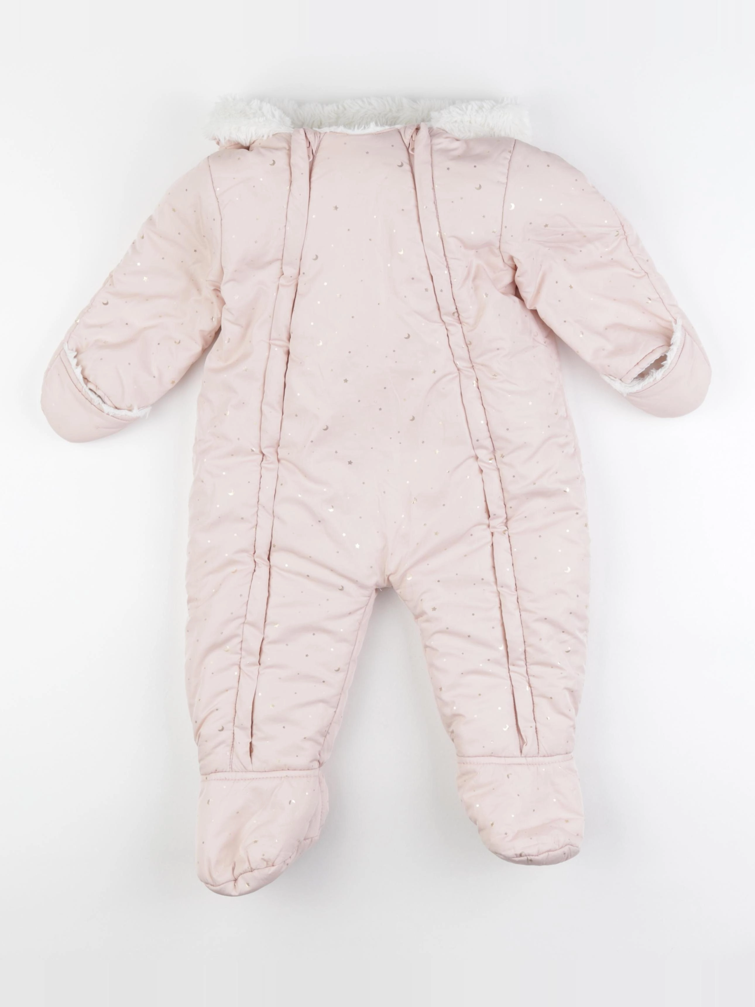 Vertbaudet - combi-pilote rose - 18 mois