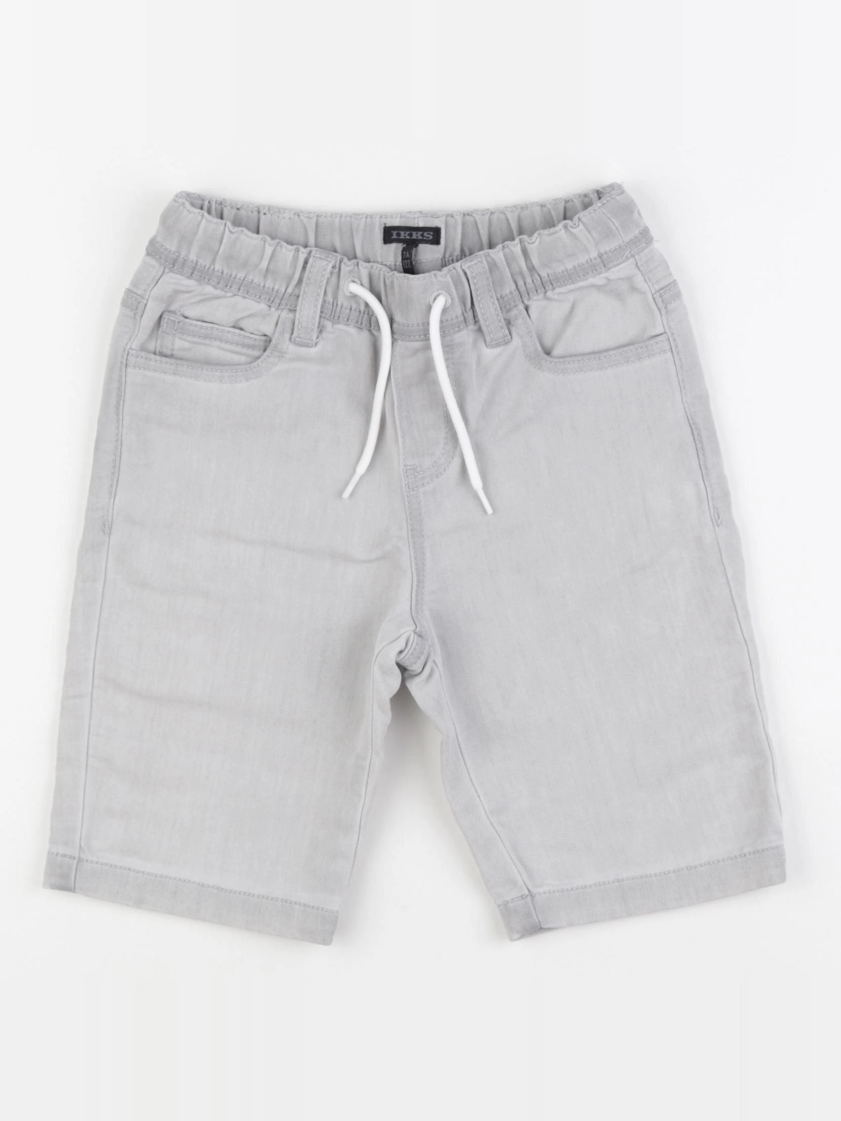 IKKS - short gris - 7 ans