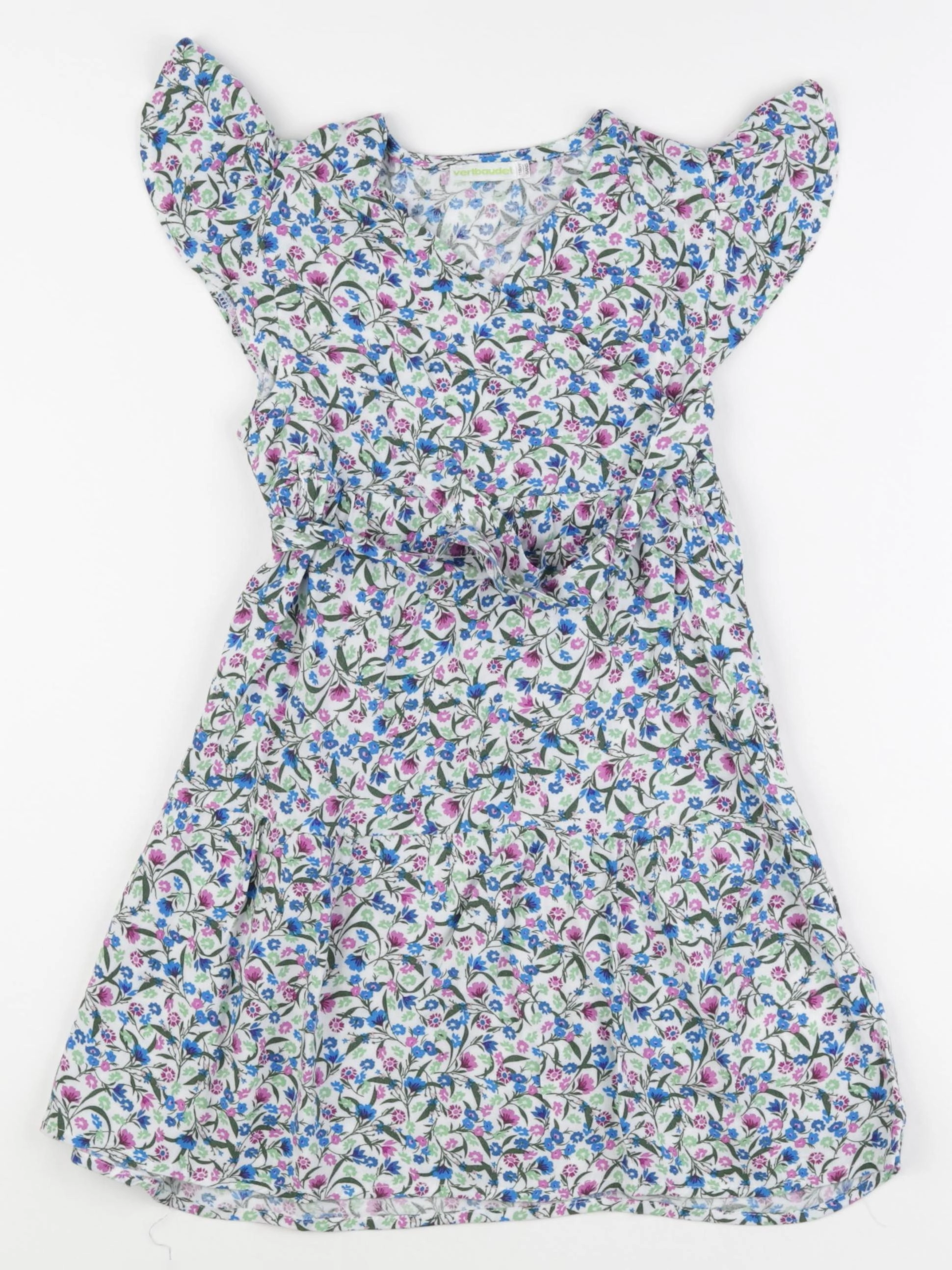 Vertbaudet - robe multicolore - 6 ans
