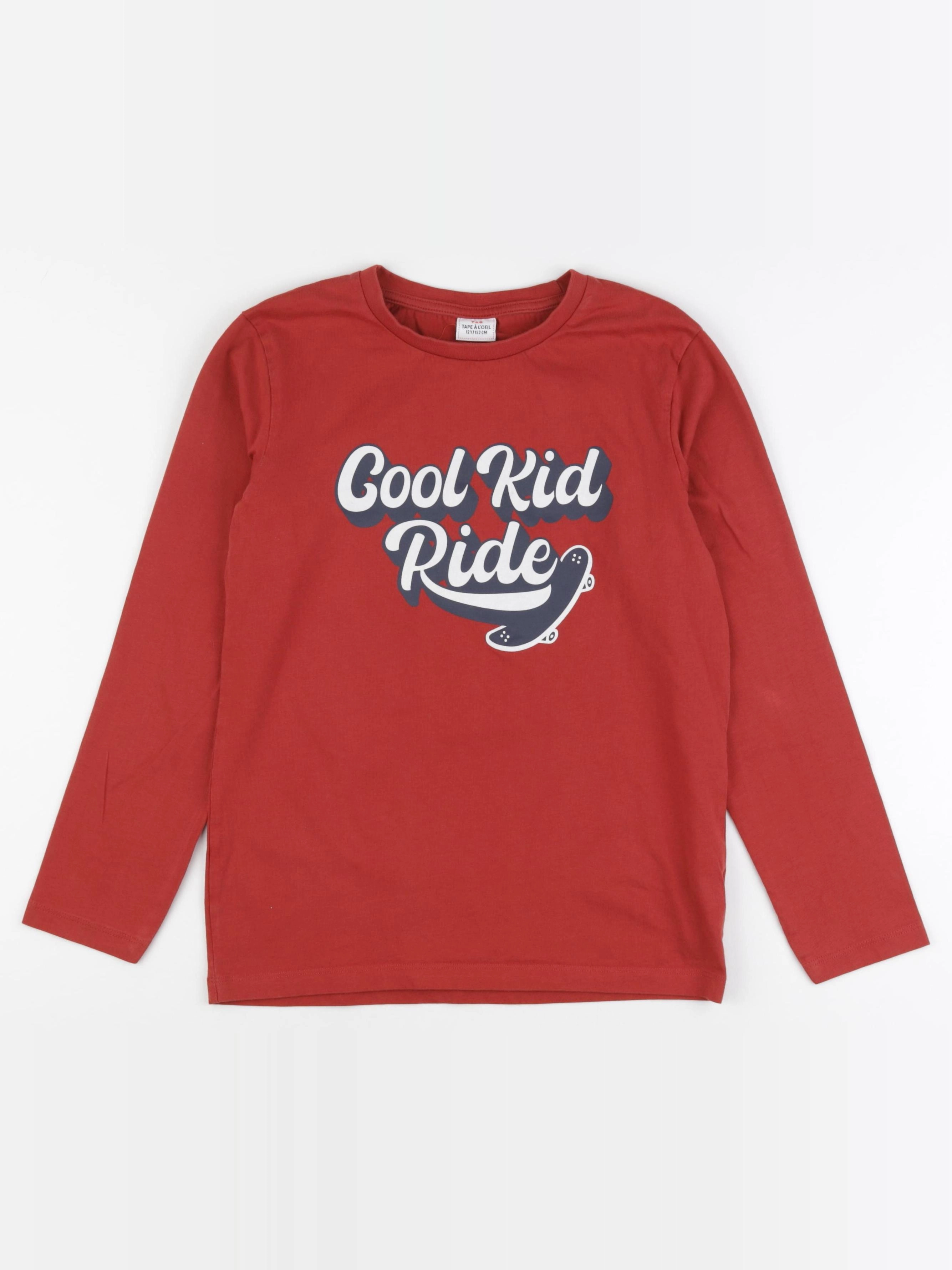 Tape à l'oeil - tee-shirt rouge - 12 ans
