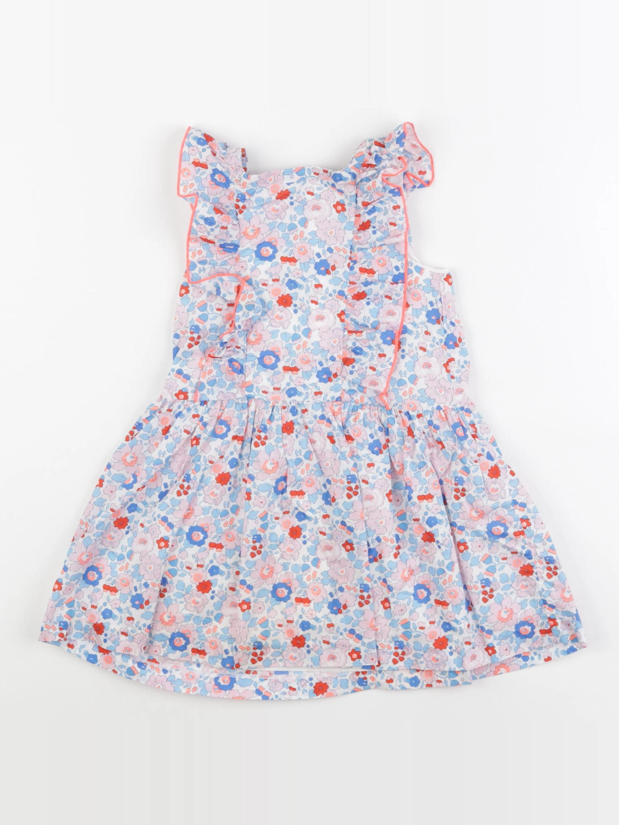 Jacadi - robe liberty multicolore - 4 ans