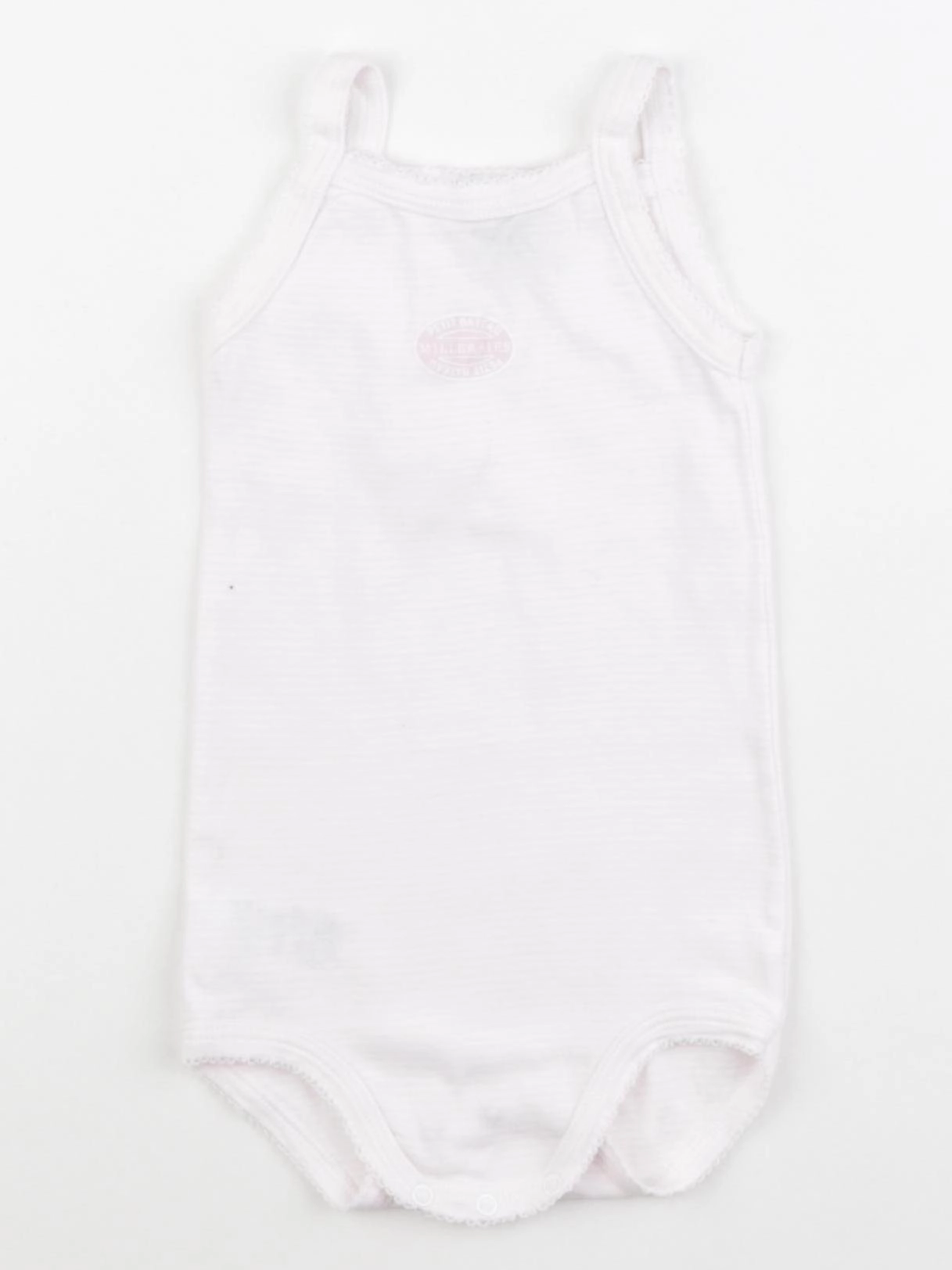 Petit Bateau - body rose - 24 mois