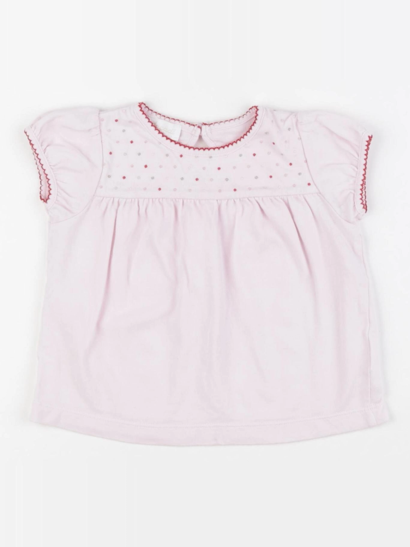 Jacadi - tee-shirt rose - 18 mois