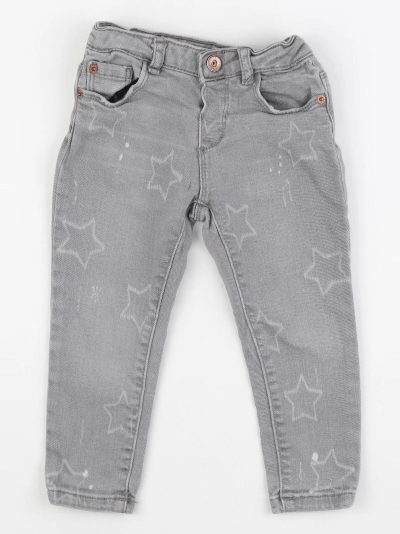 Zara - jean gris - 18/24 mois